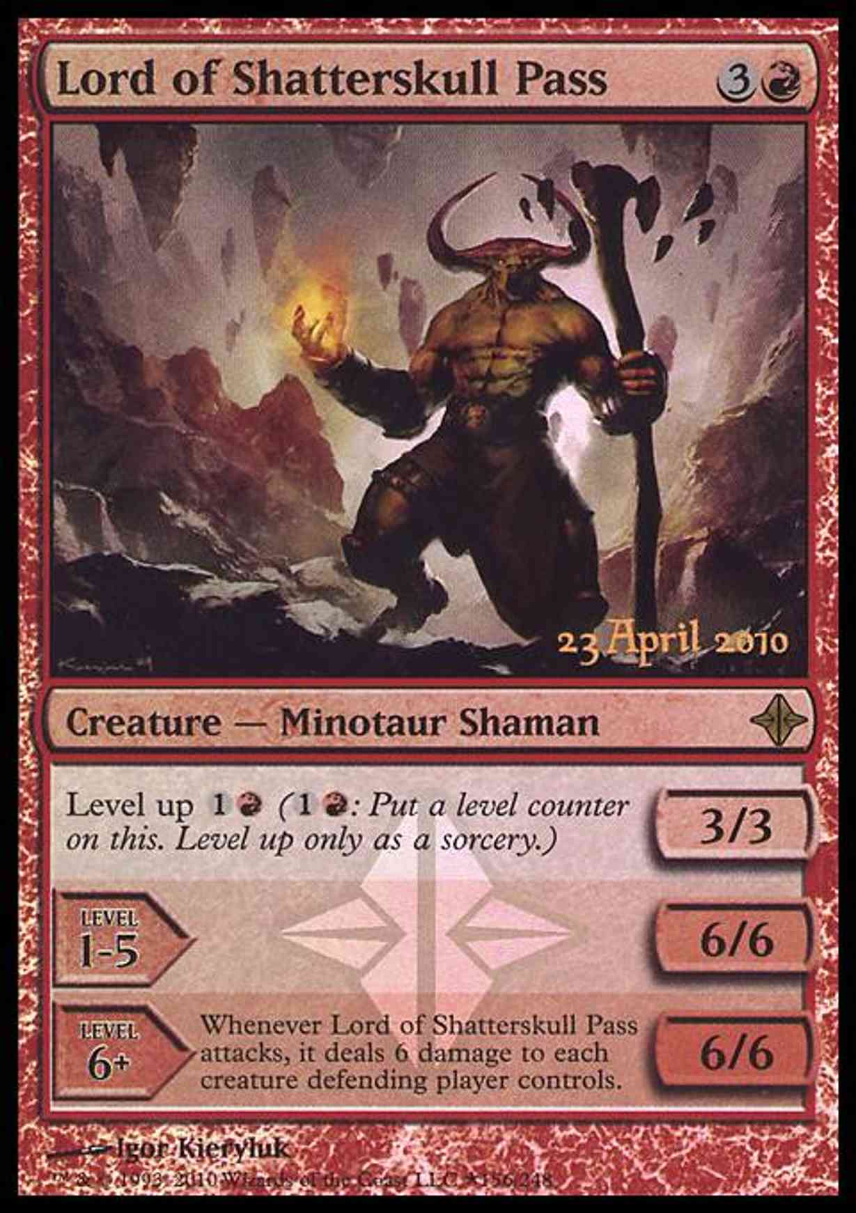 Lord of Shatterskull Pass magic card front