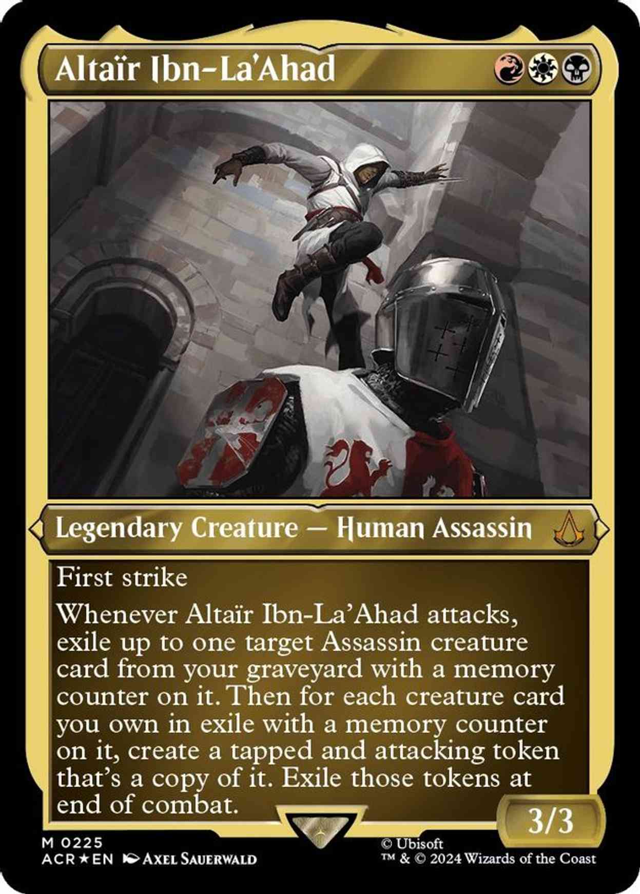 Altair Ibn-La'Ahad (Foil Etched) magic card front