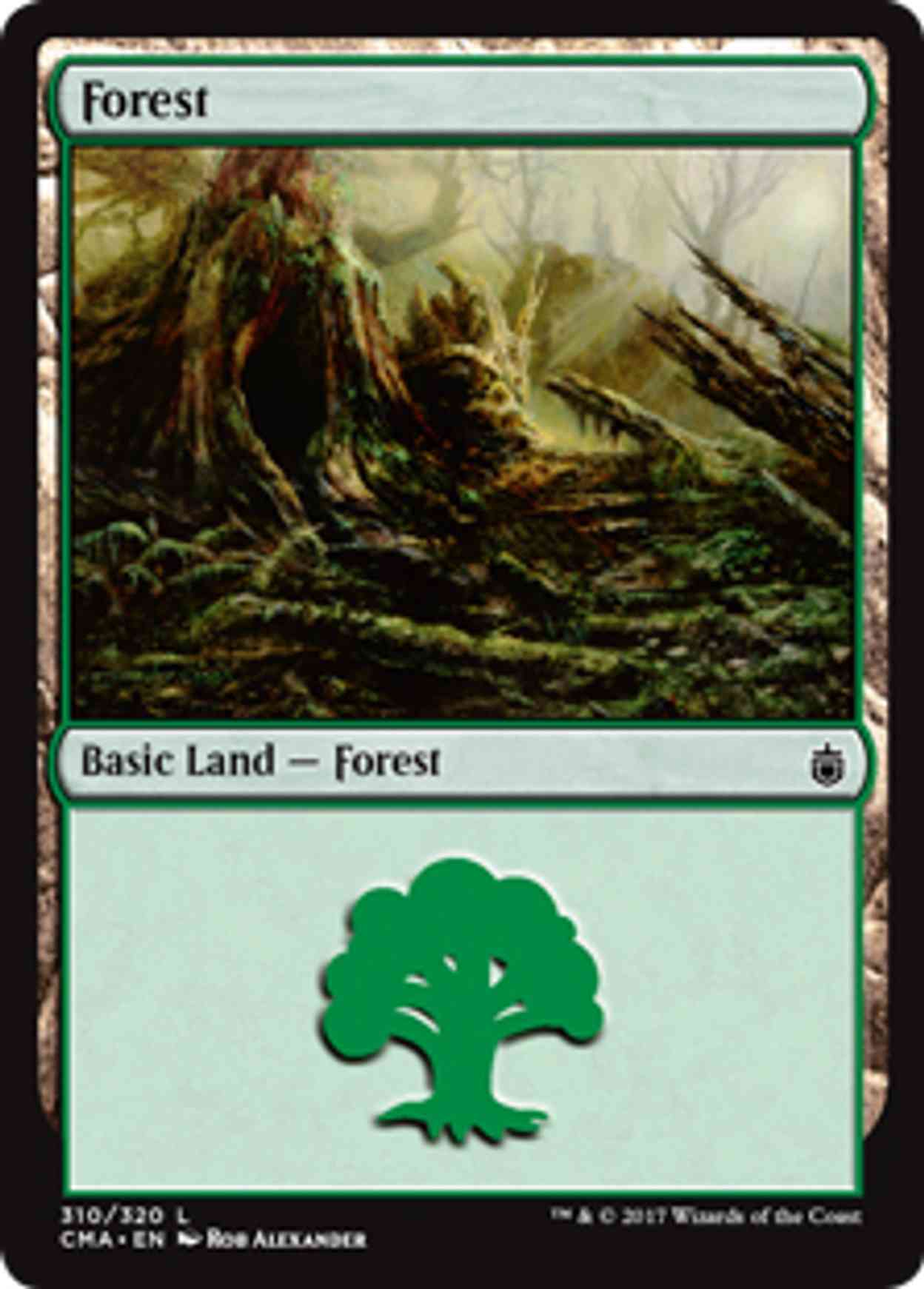 Forest (310) magic card front