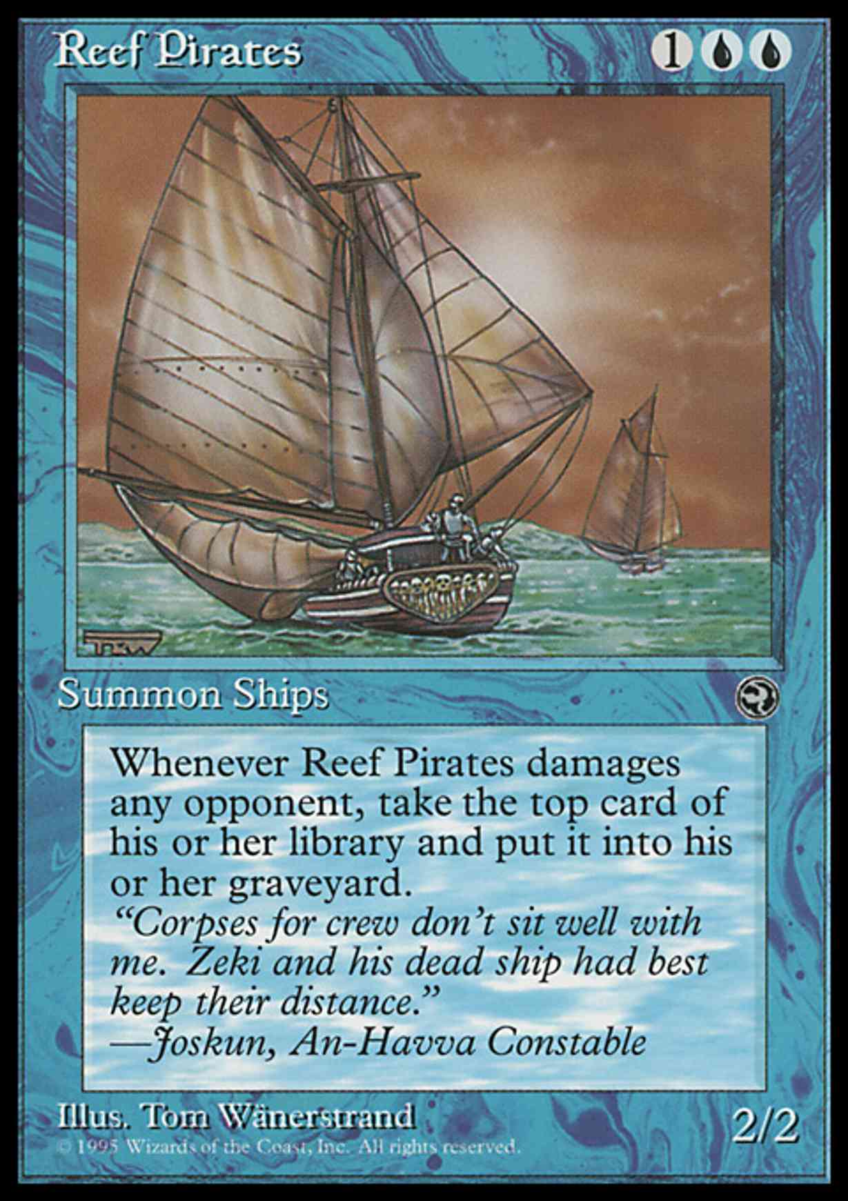 Reef Pirates (B) magic card front