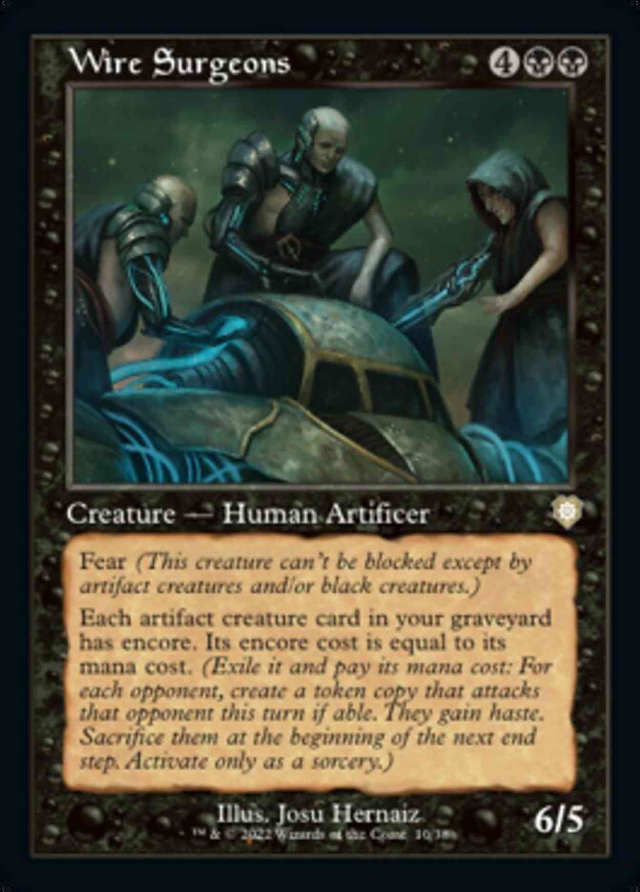 Wire Surgeons magic card front