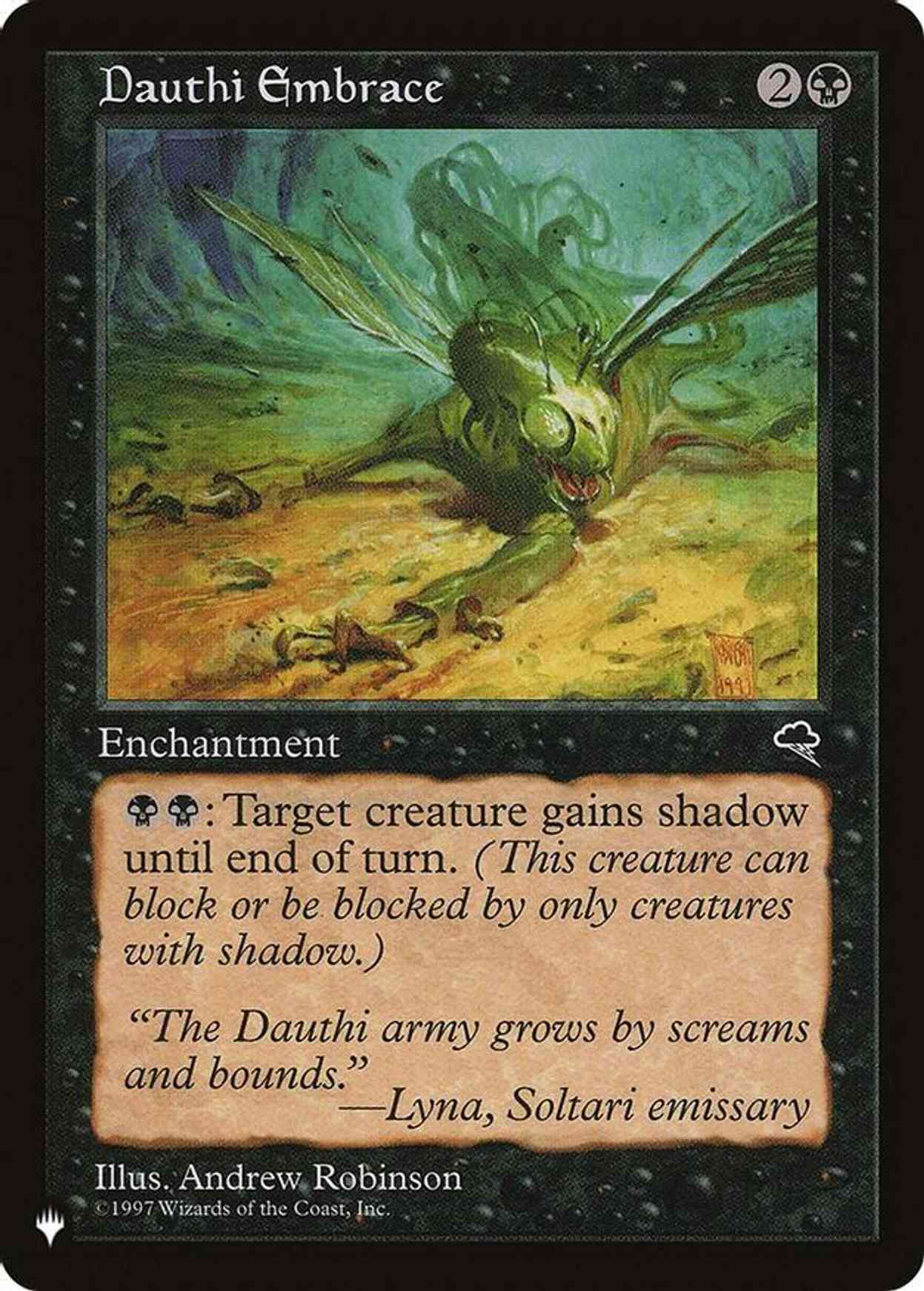 Dauthi Embrace magic card front