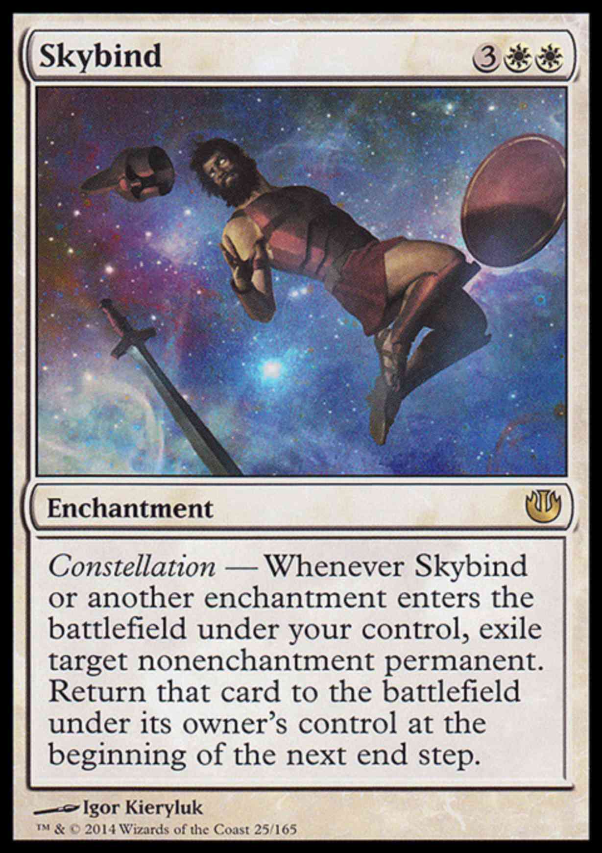 Skybind magic card front