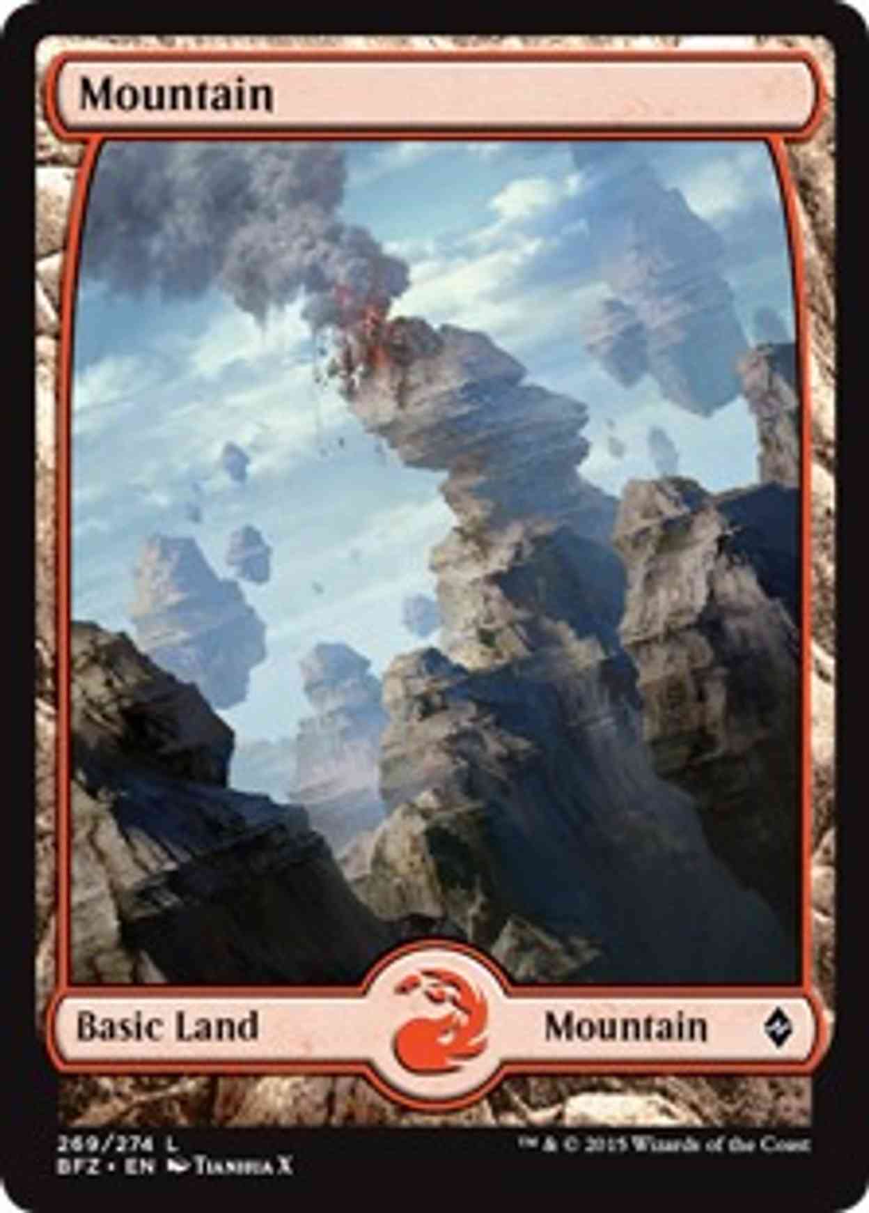 Mountain (269) - Full Art magic card front