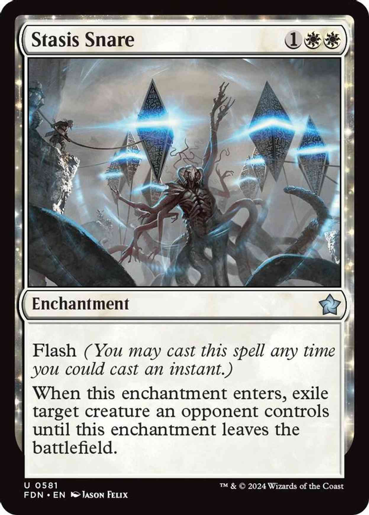 Stasis Snare magic card front