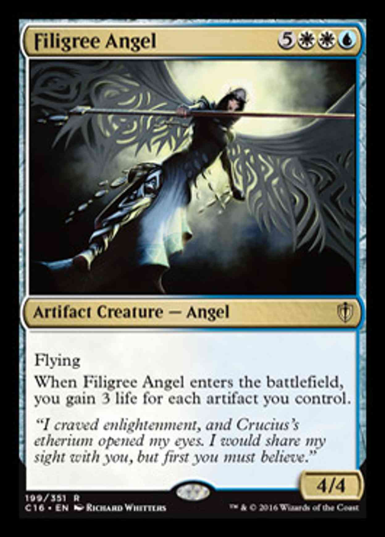 Filigree Angel magic card front
