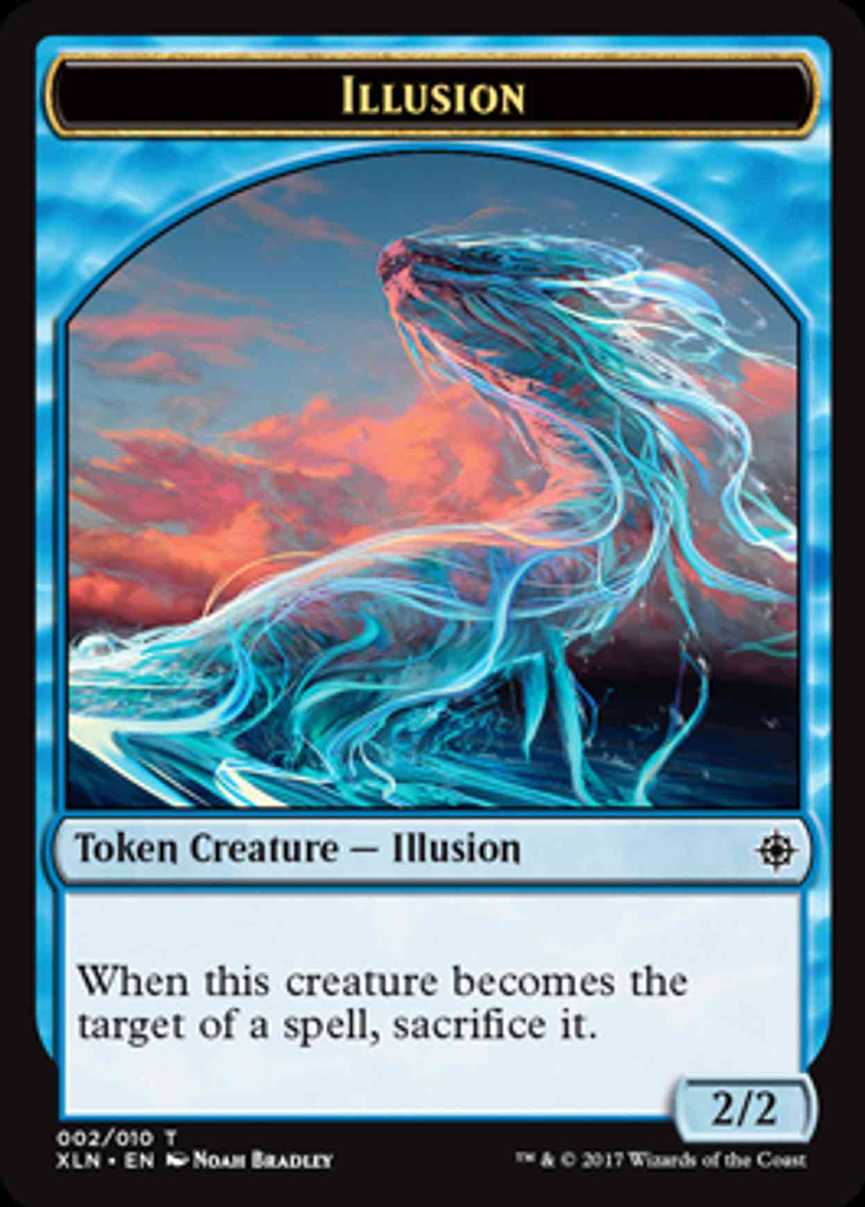 Illusion Token (002) magic card front