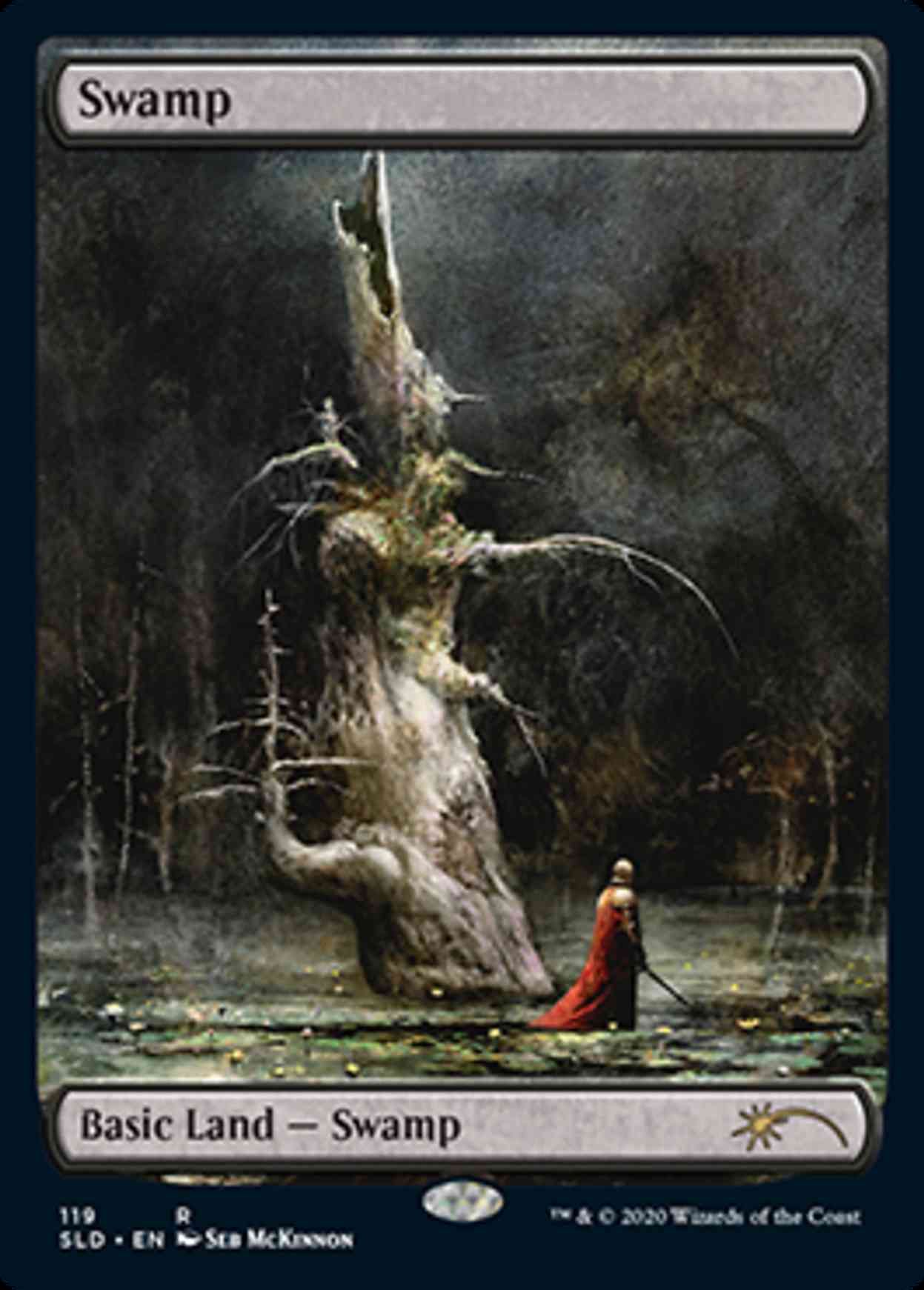Swamp (119) (Seb Mckinnon) magic card front
