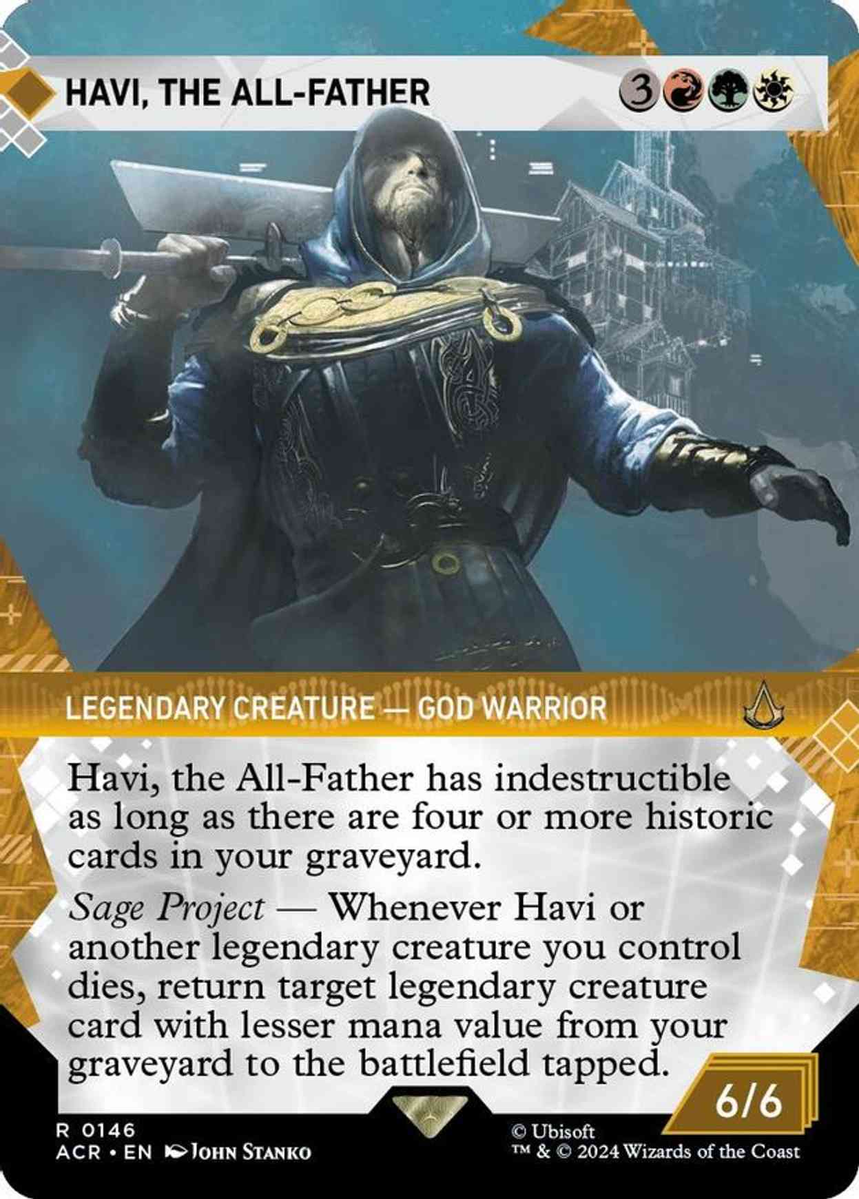 Havi, the All-Father (Showcase) magic card front