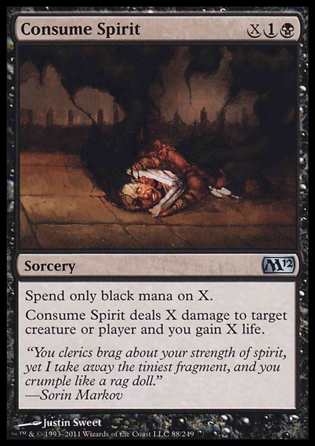 Consume Spirit magic card front
