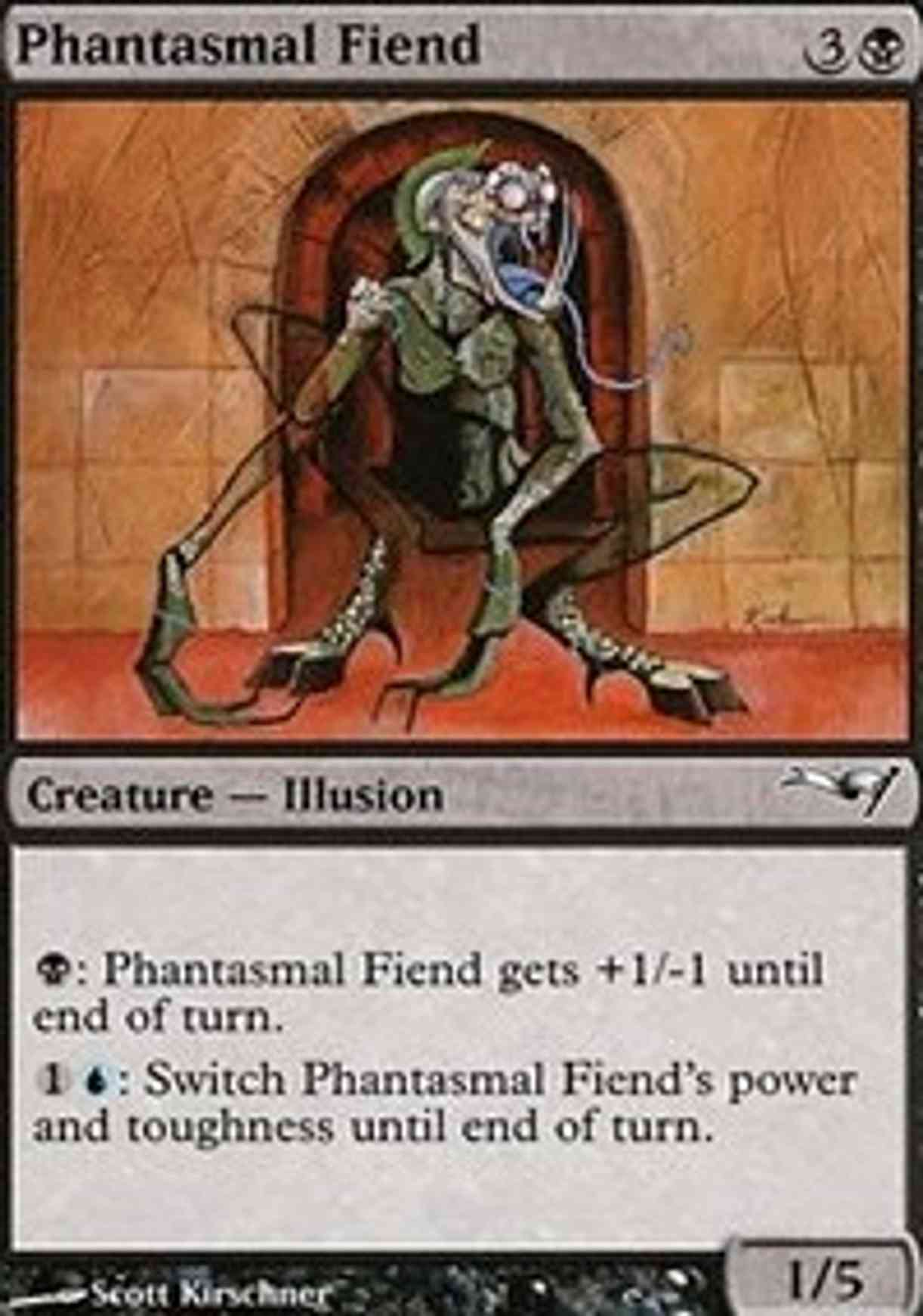 Phantasmal Fiend magic card front