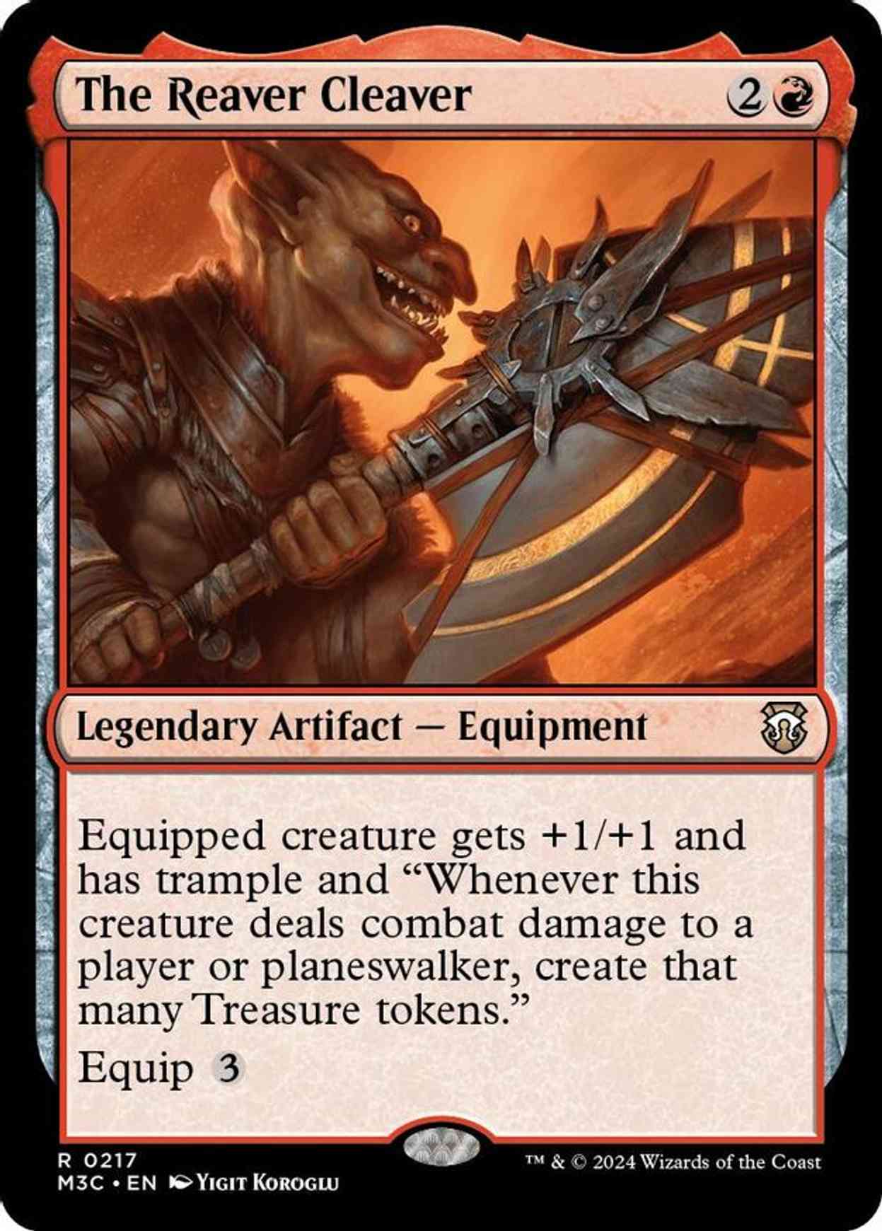 The Reaver Cleaver (Ripple Foil) magic card front