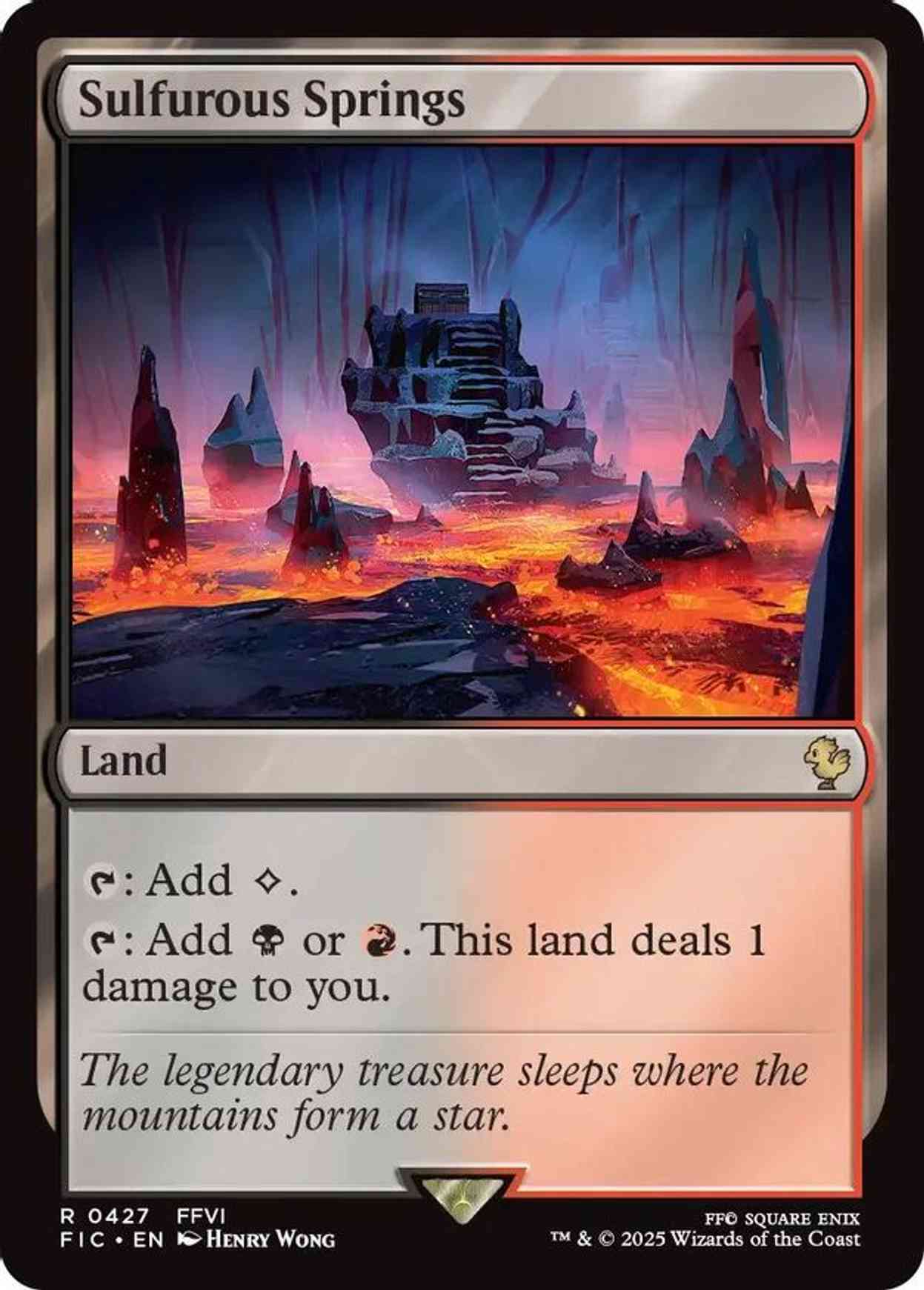 Sulfurous Springs (Surge Foil) Price from mtg Commander: FINAL FANTASY