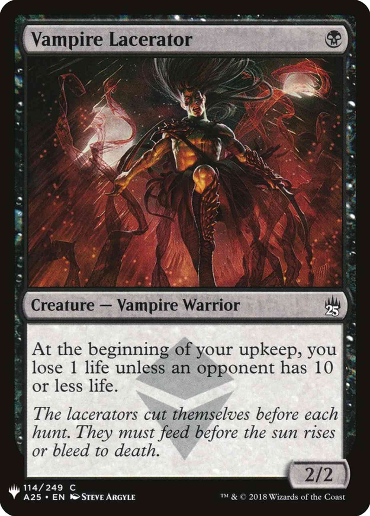 Vampire Lacerator magic card front