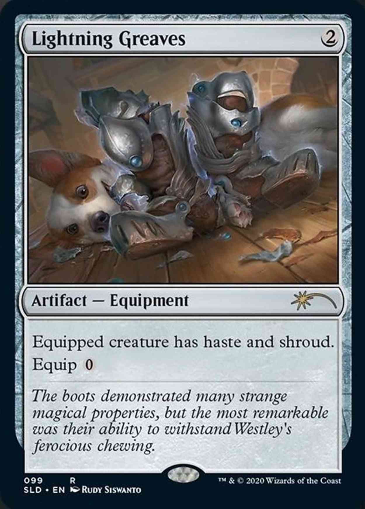 Lightning Greaves magic card front