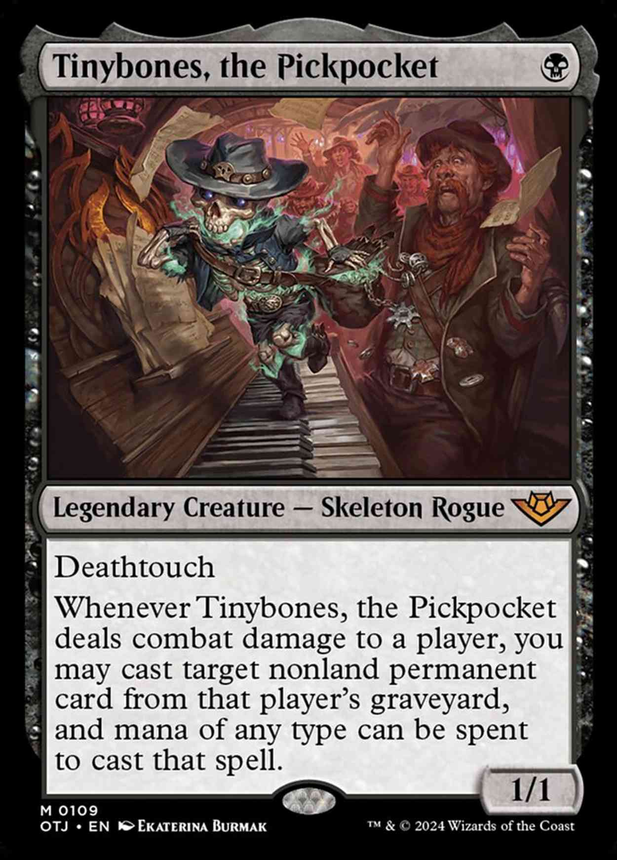 Tinybones, the Pickpocket magic card front