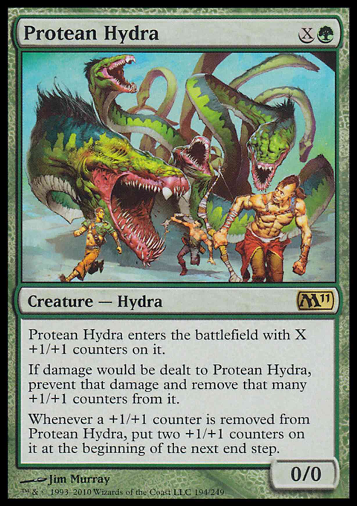 Protean Hydra magic card front