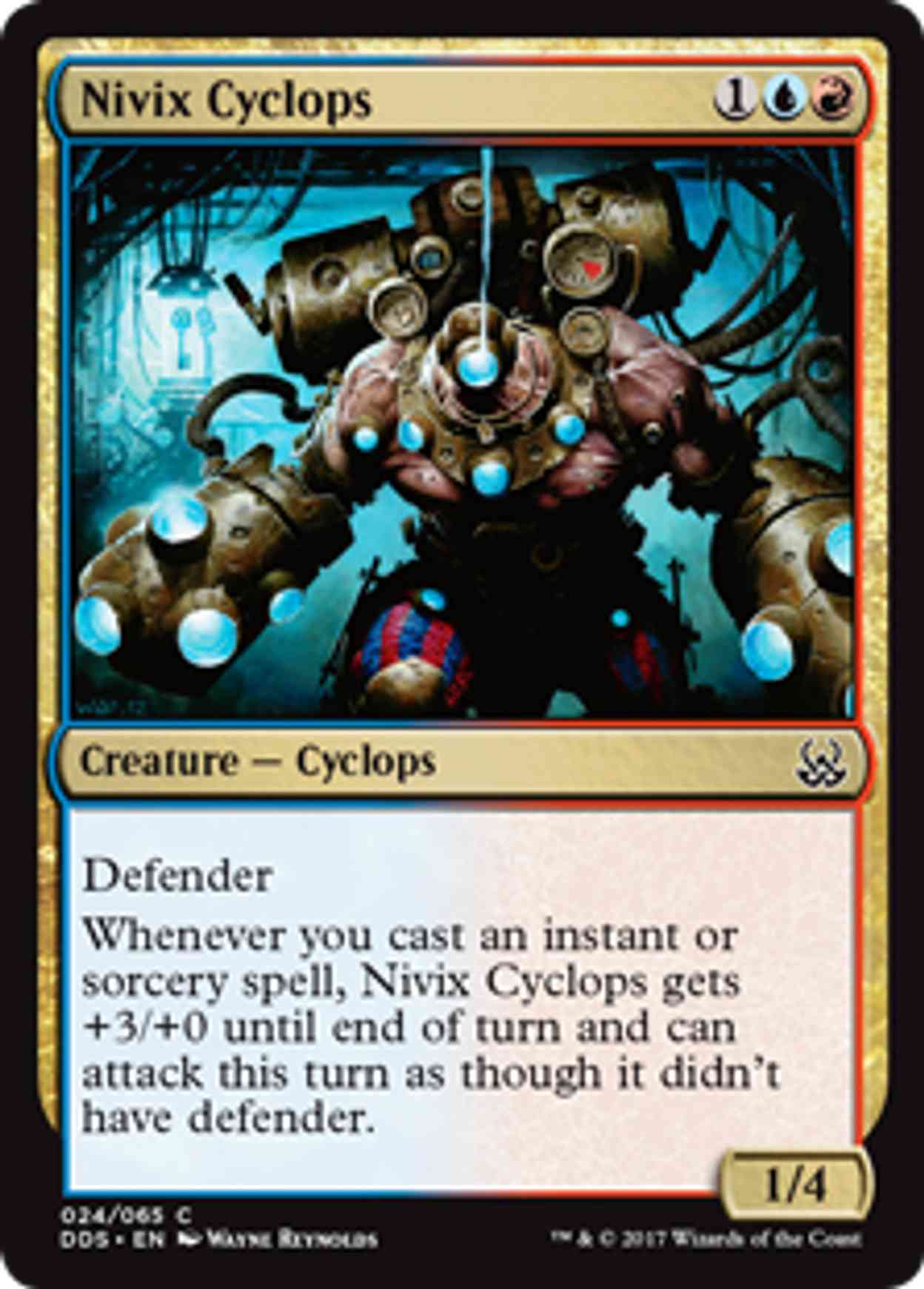 Nivix Cyclops magic card front