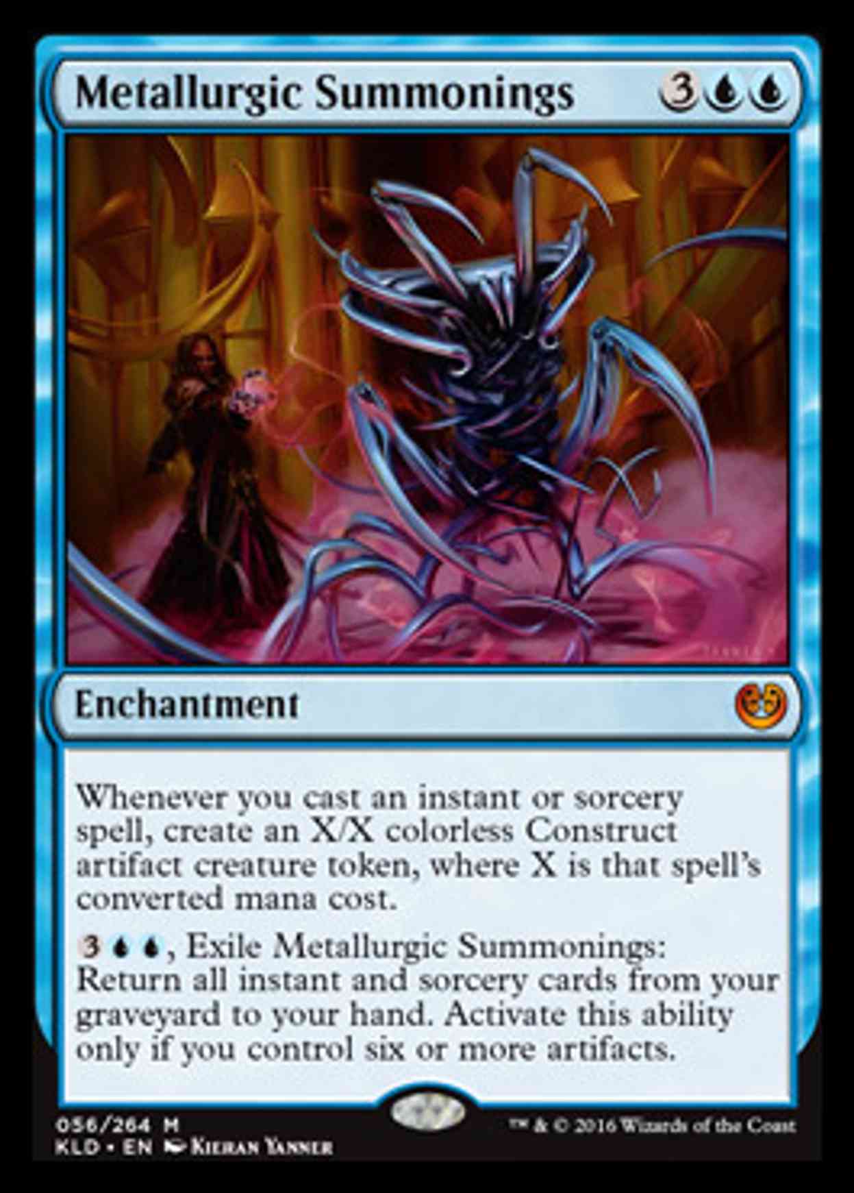 Metallurgic Summonings magic card front