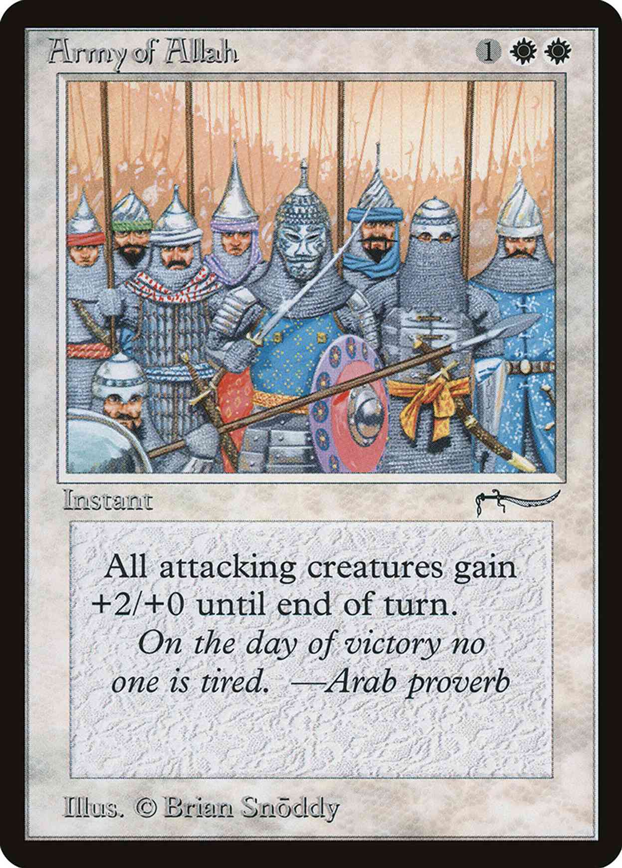 Army of Allah magic card front