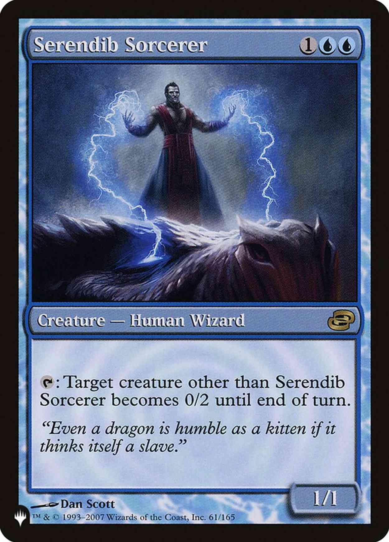 Serendib Sorcerer magic card front