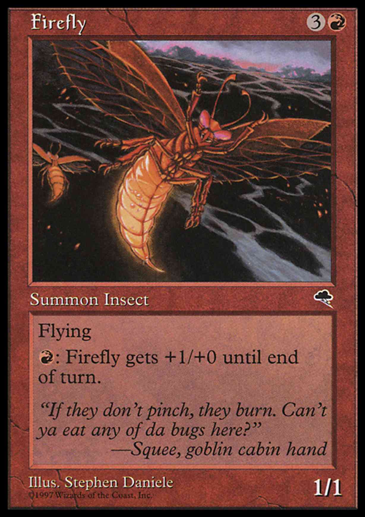 Firefly magic card front