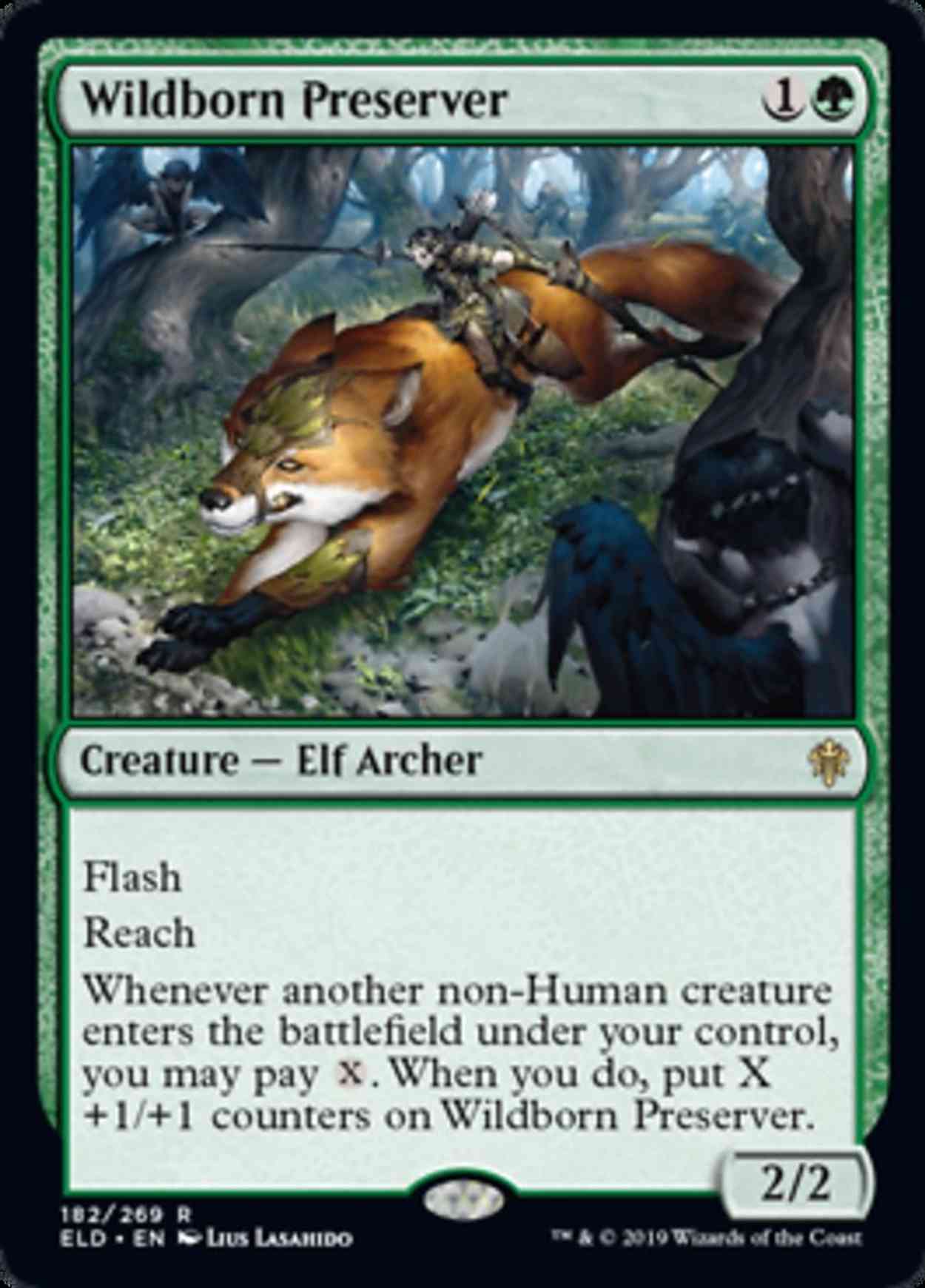 Wildborn Preserver magic card front