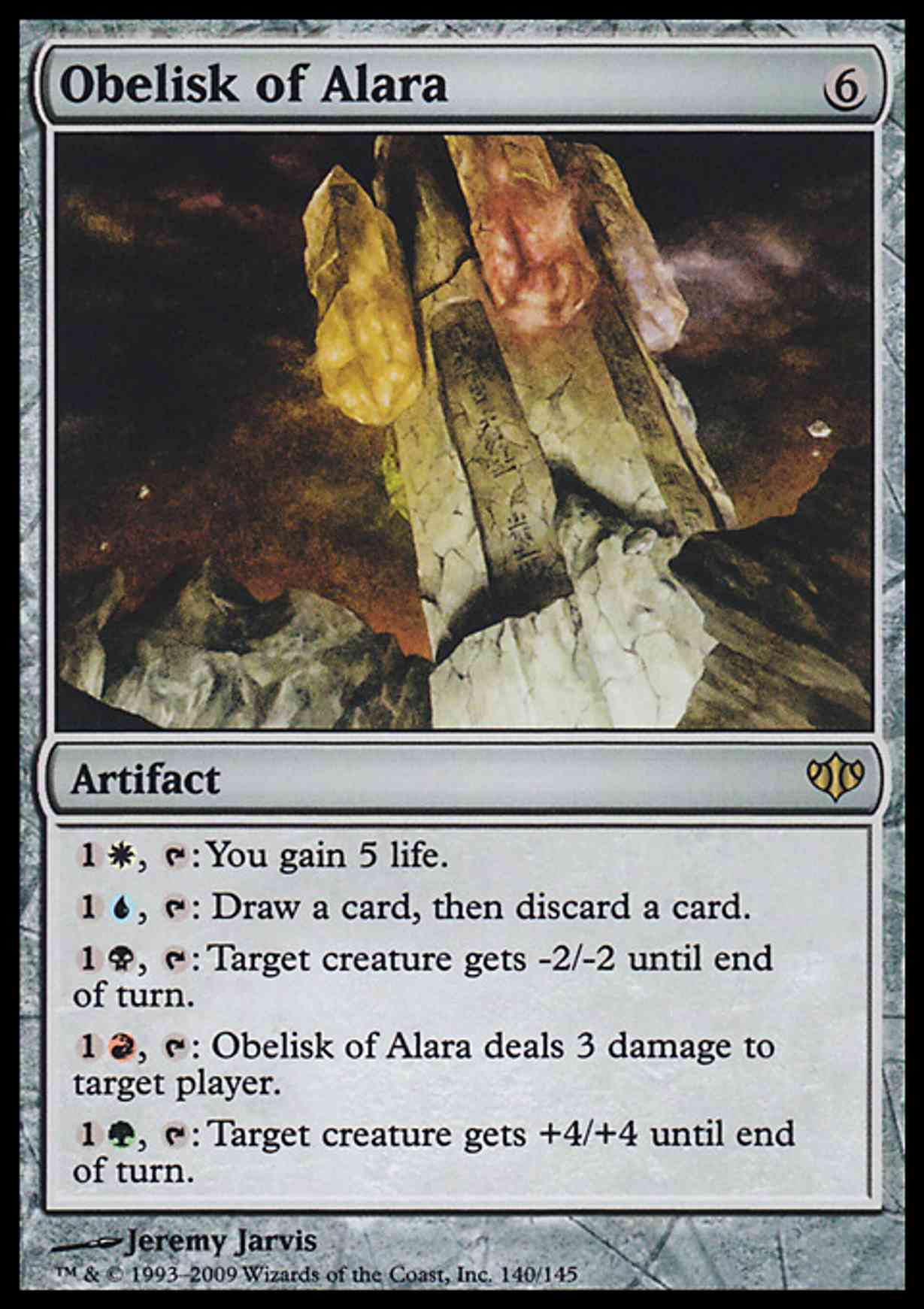 Obelisk of Alara magic card front