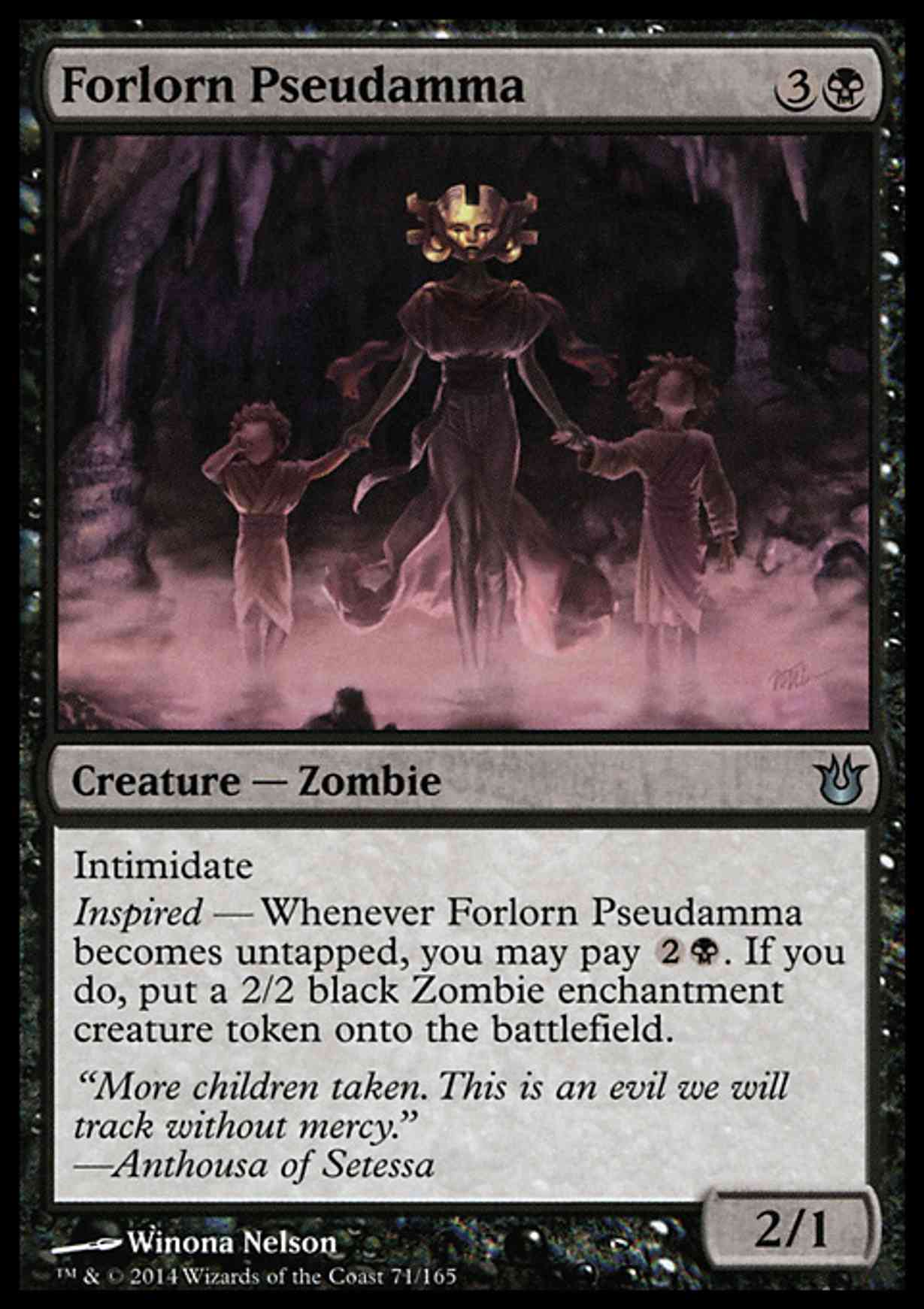 Forlorn Pseudamma magic card front