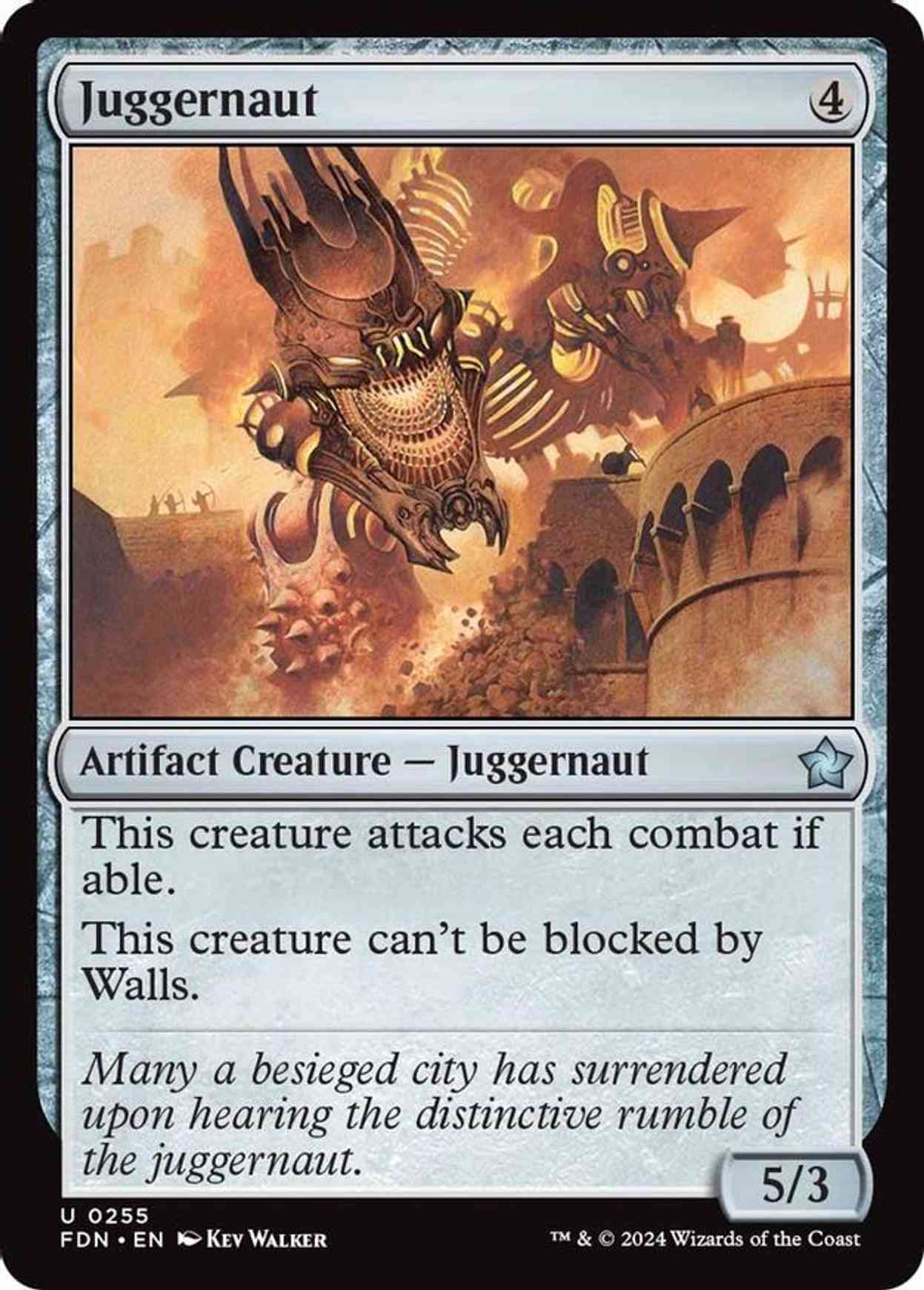 Juggernaut magic card front