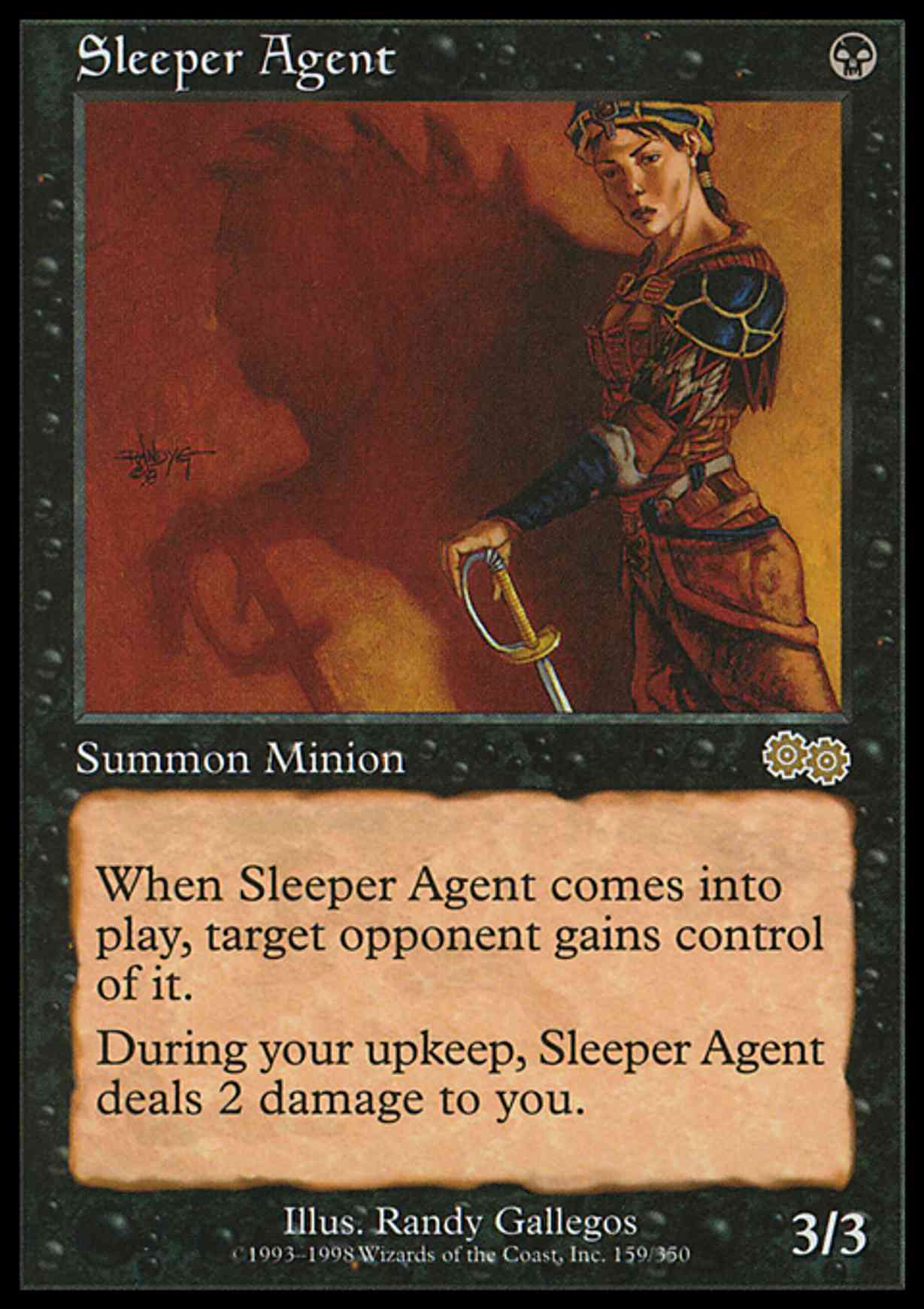 Sleeper Agent magic card front