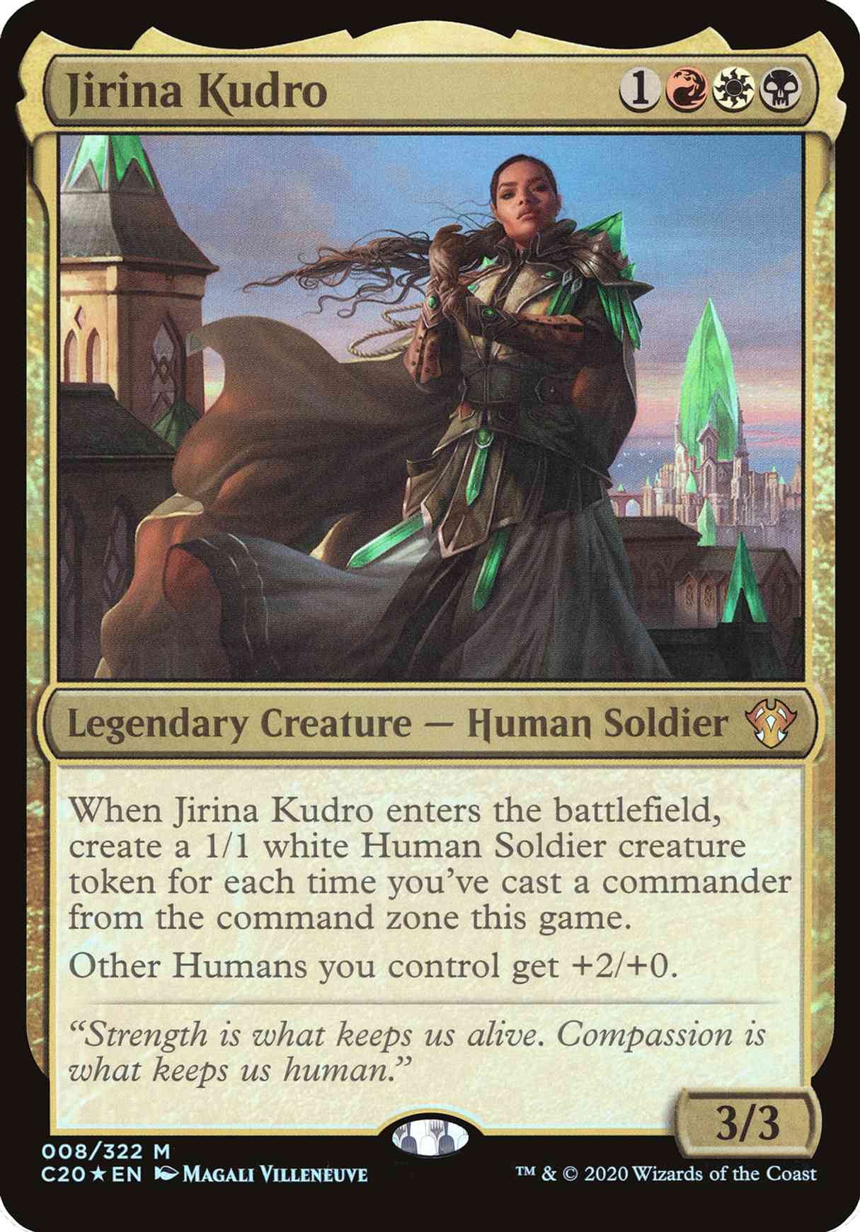 Jirina Kudro (Commander 2020) magic card front