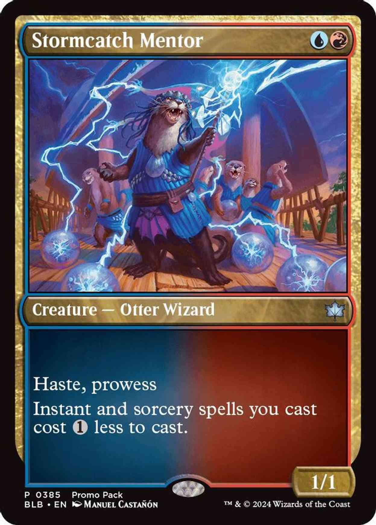 Stormcatch Mentor magic card front