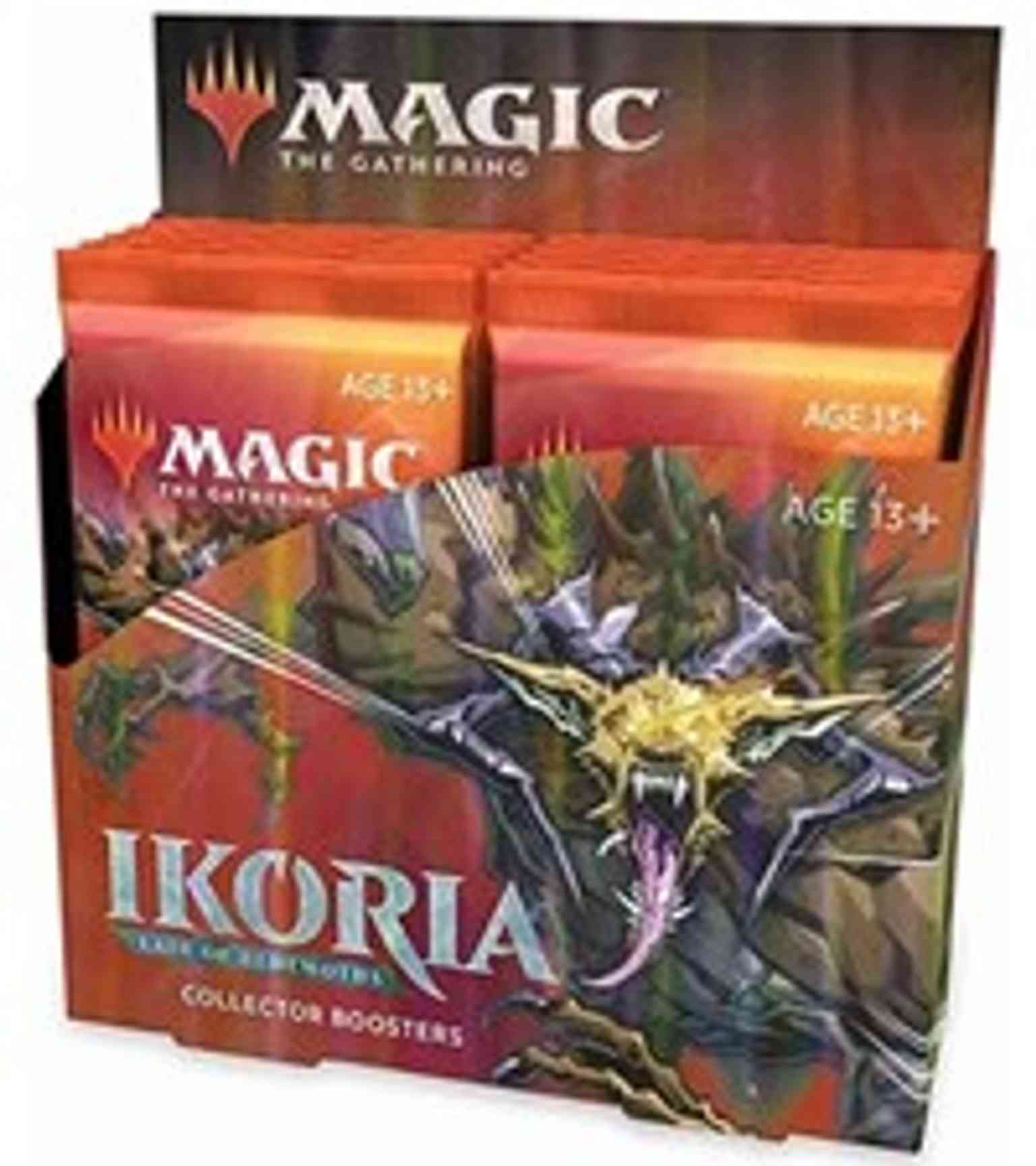 Ikoria: Lair of Behemoths - Collector Booster Display Box magic card front