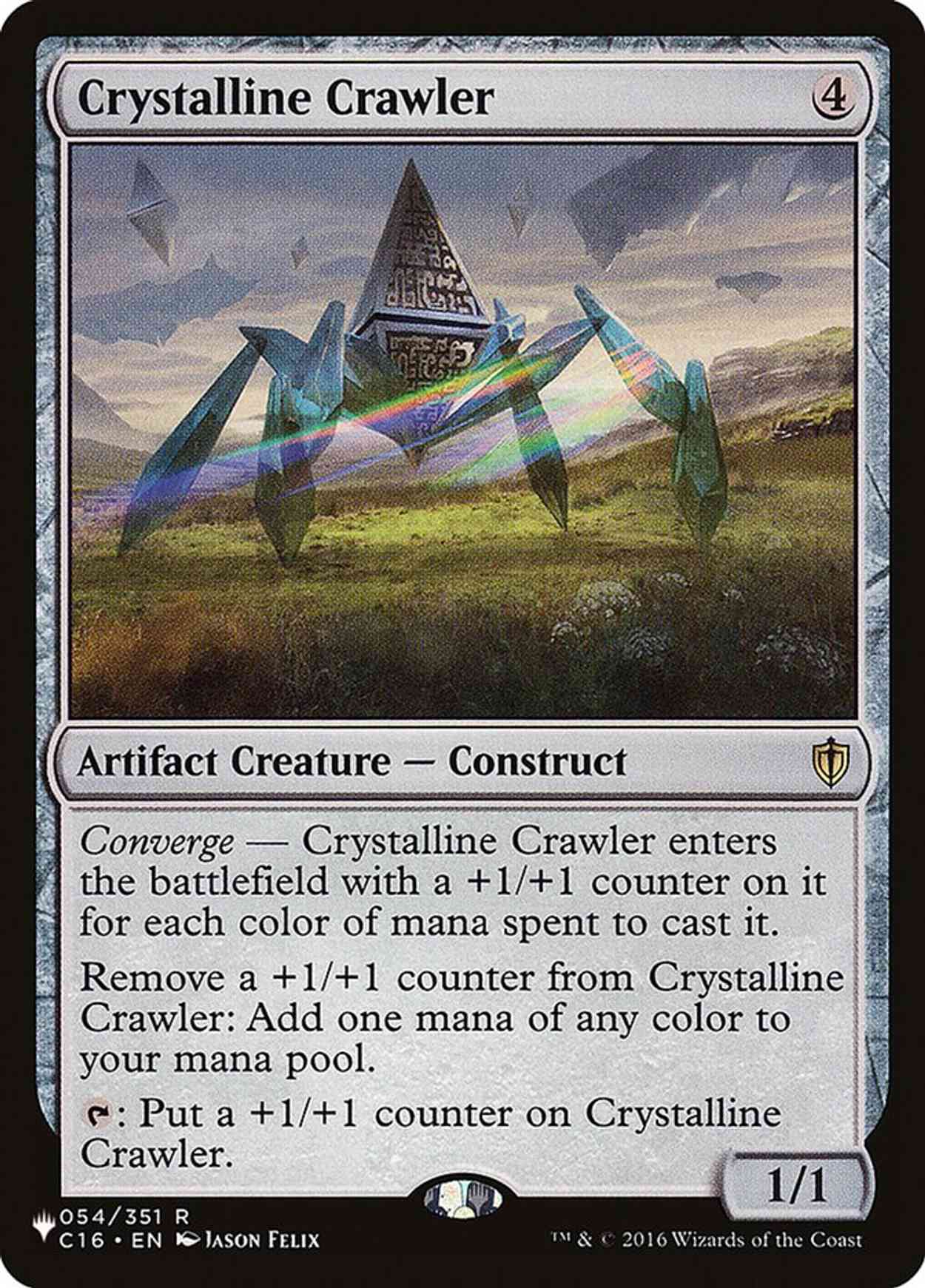 Crystalline Crawler magic card front