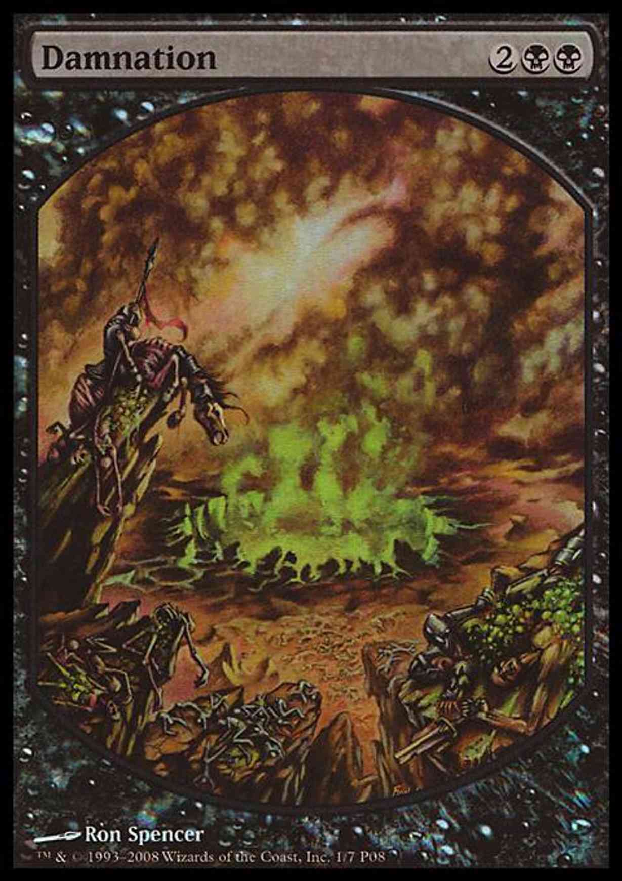 Damnation magic card front