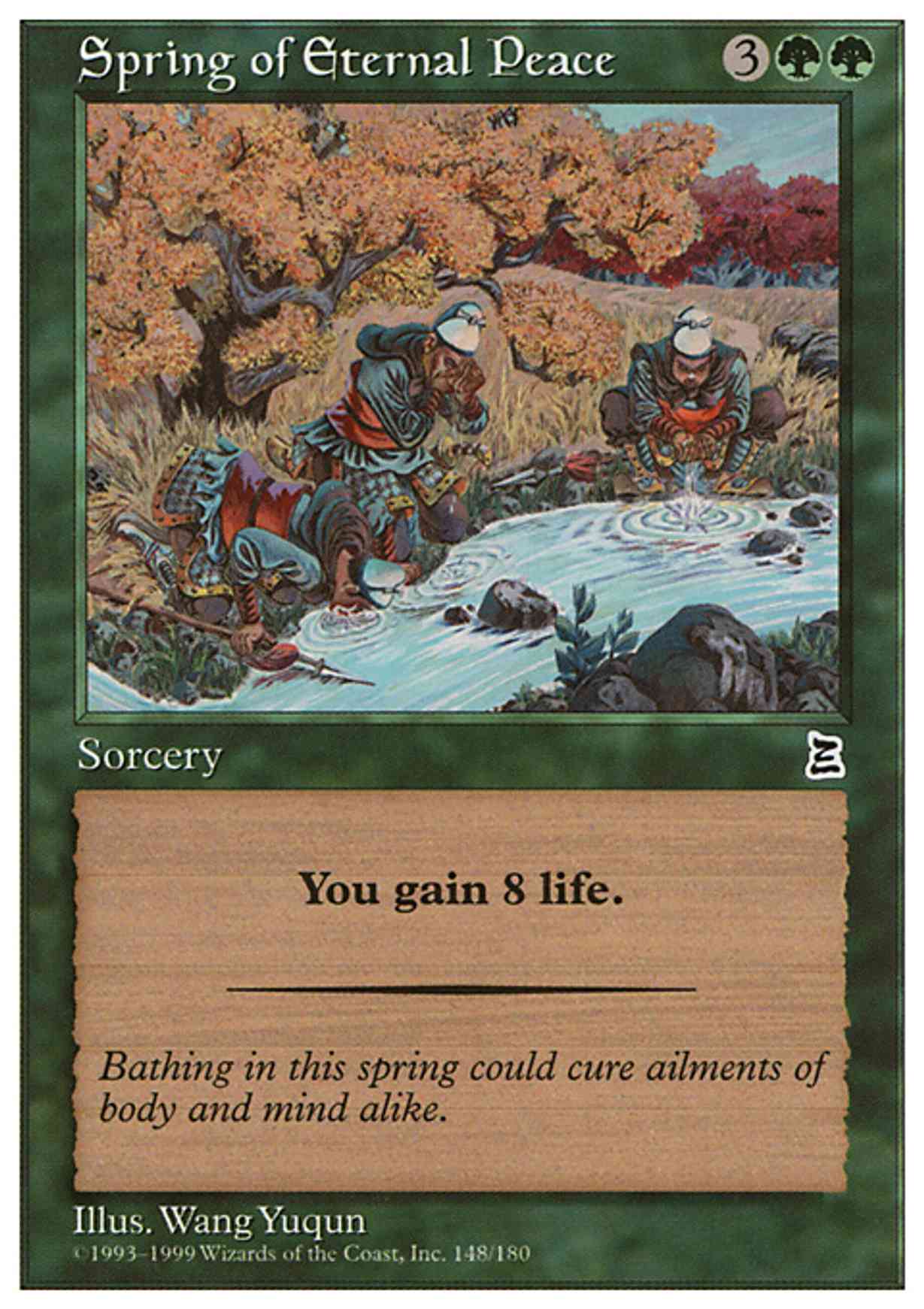 Spring of Eternal Peace magic card front
