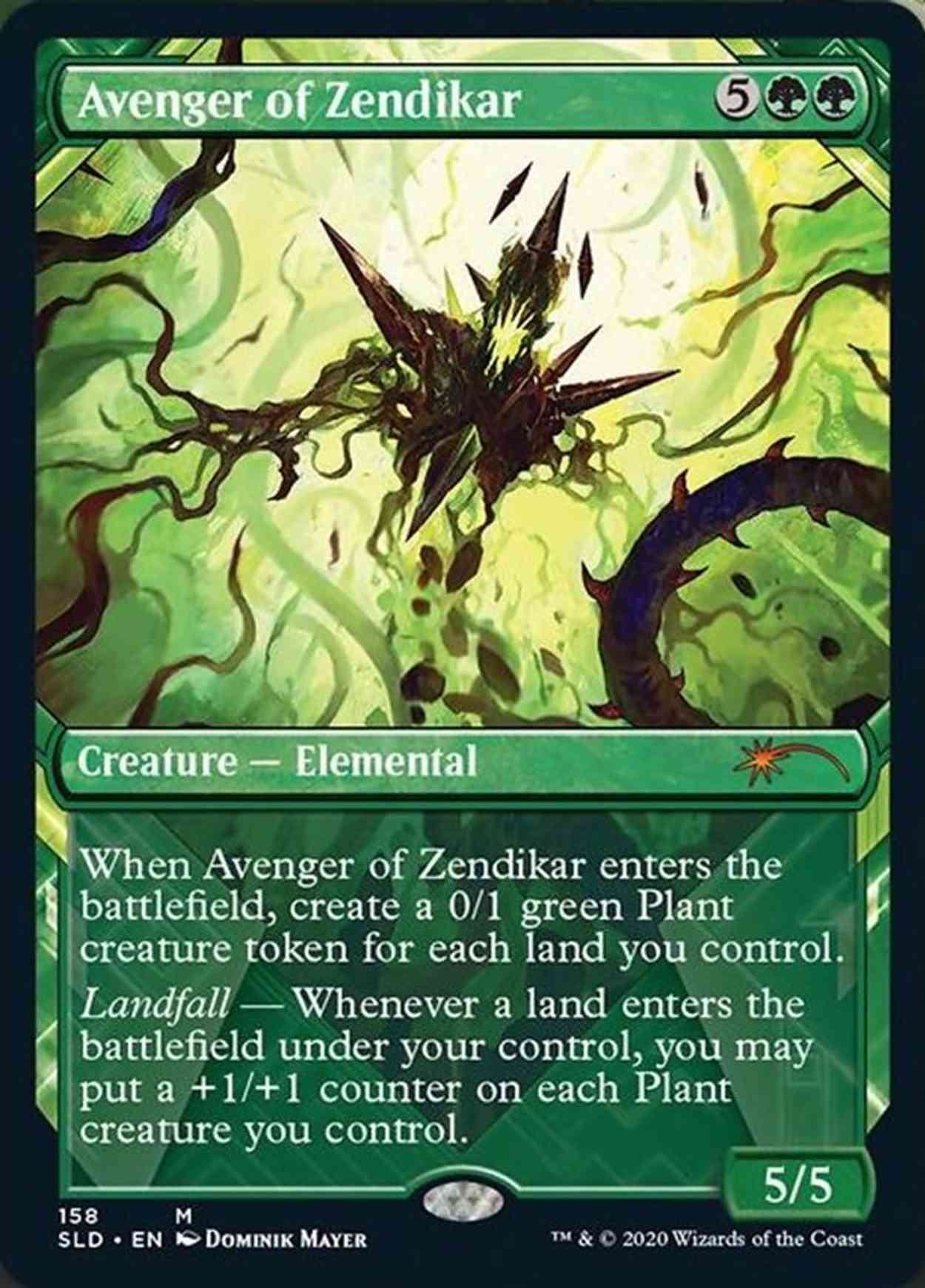 Avenger of Zendikar (Showcase) magic card front