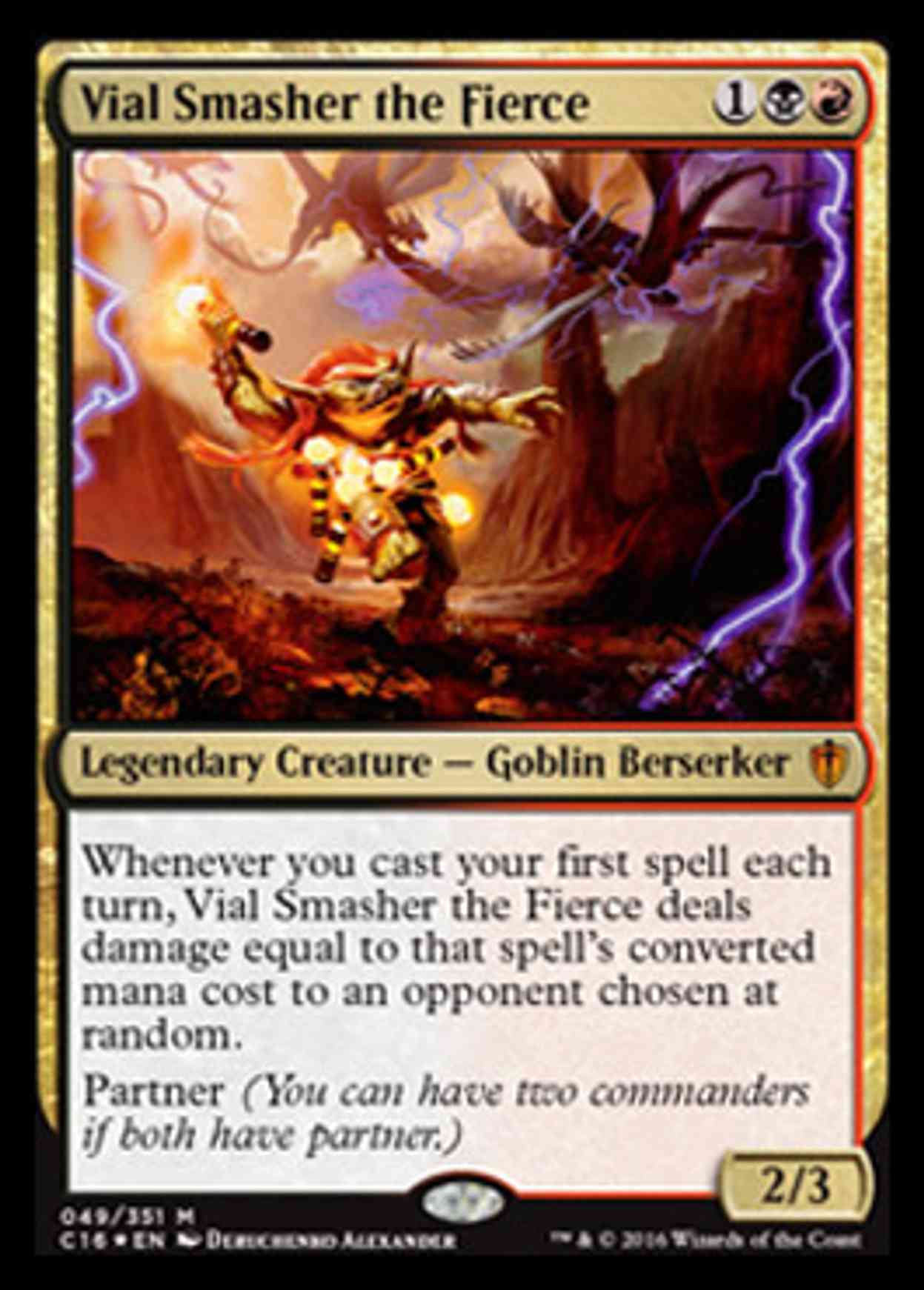 Vial Smasher the Fierce magic card front