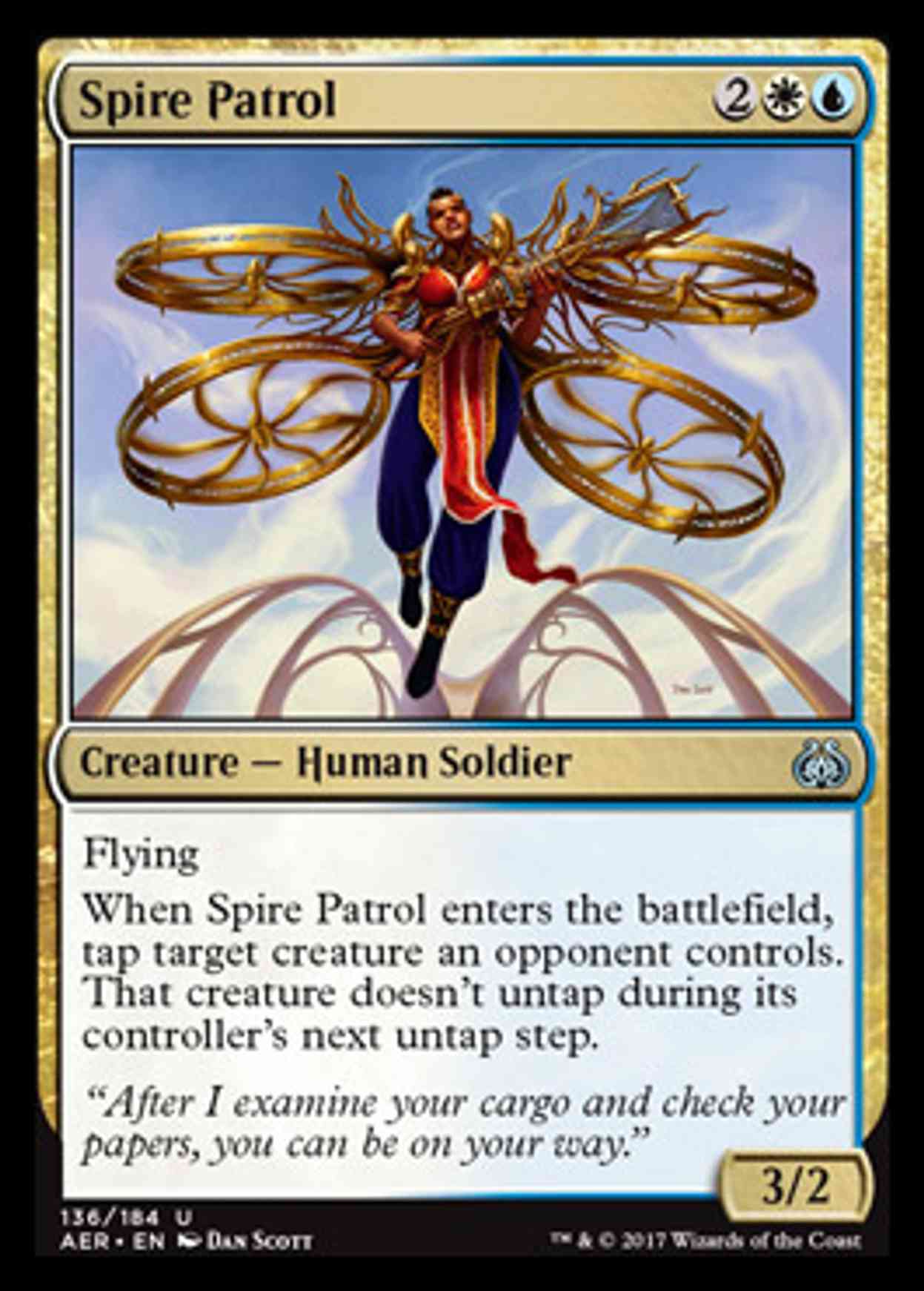 Spire Patrol magic card front