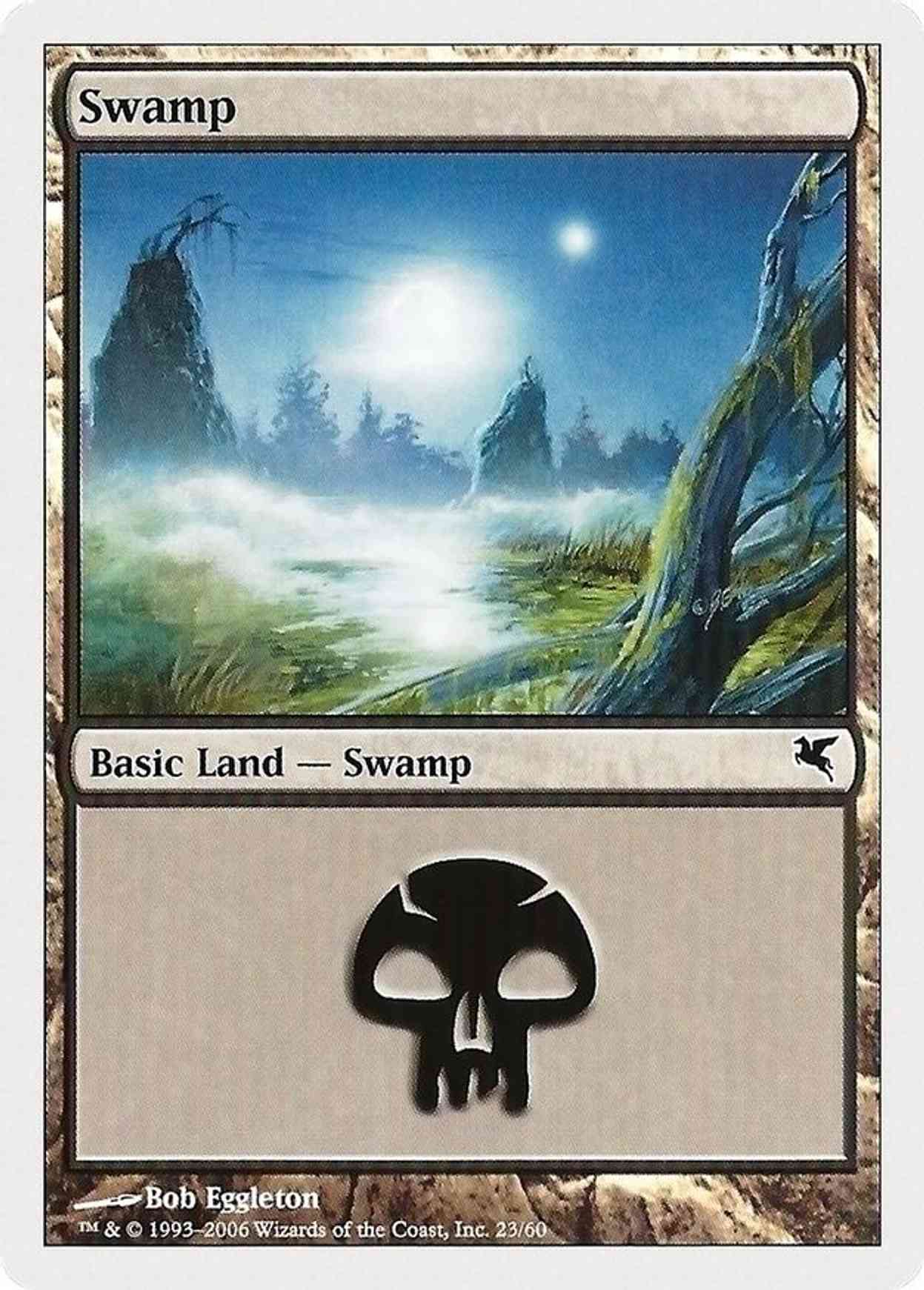 Swamp (23) magic card front