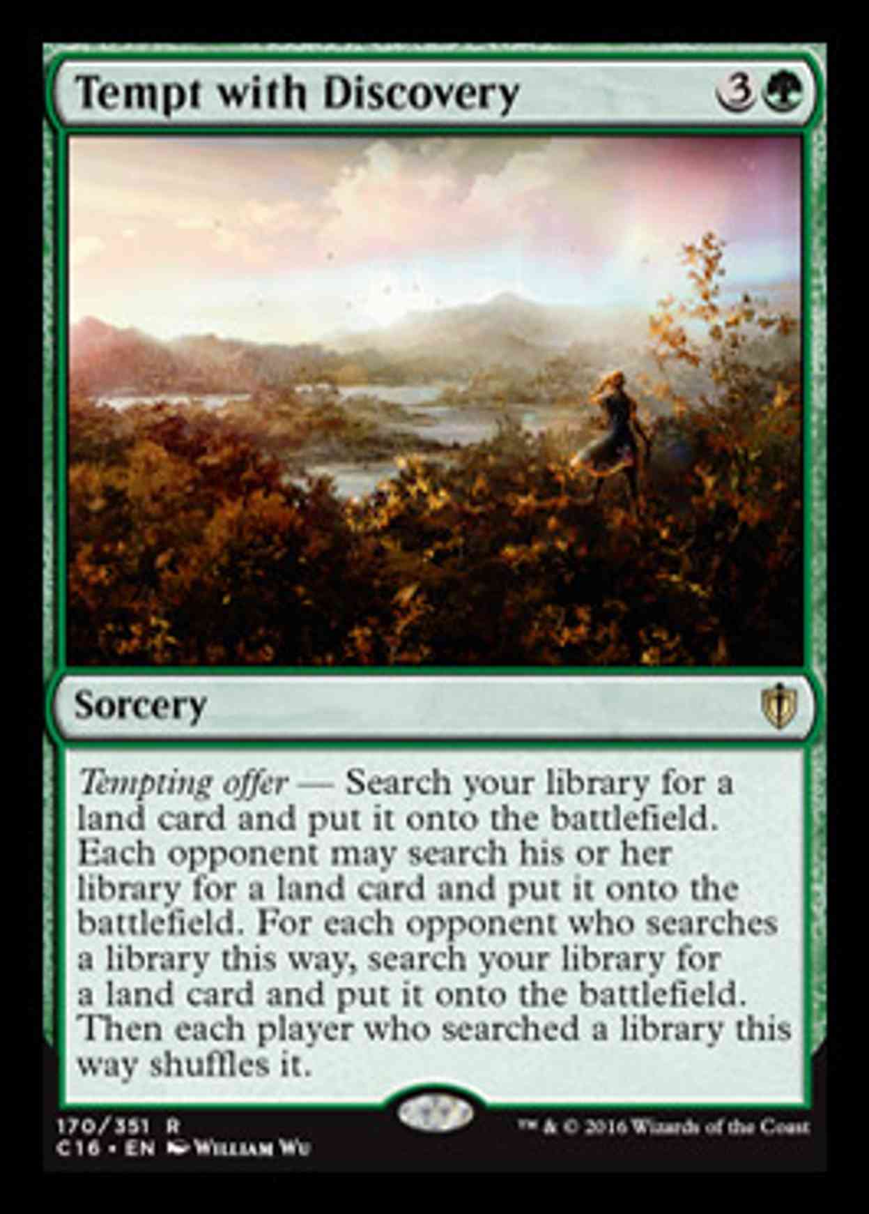 Tempt with Discovery magic card front