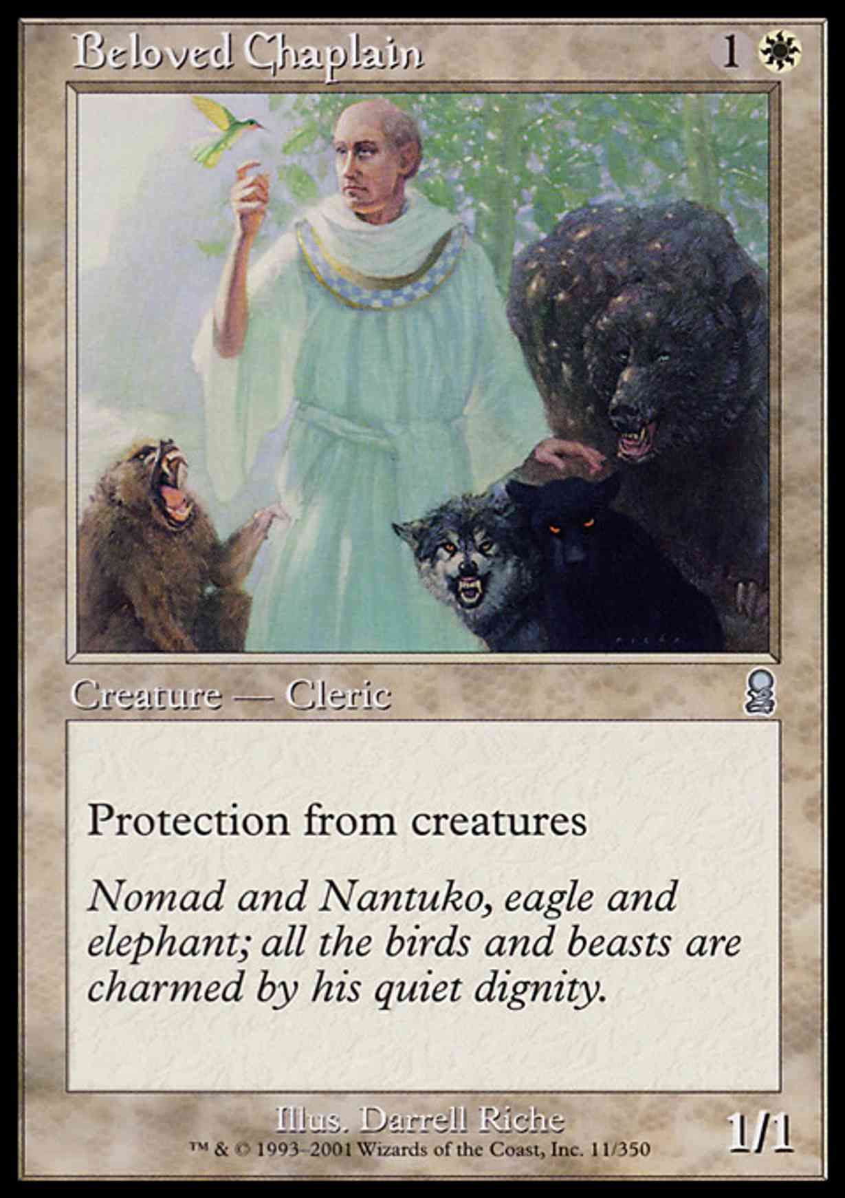 Beloved Chaplain magic card front