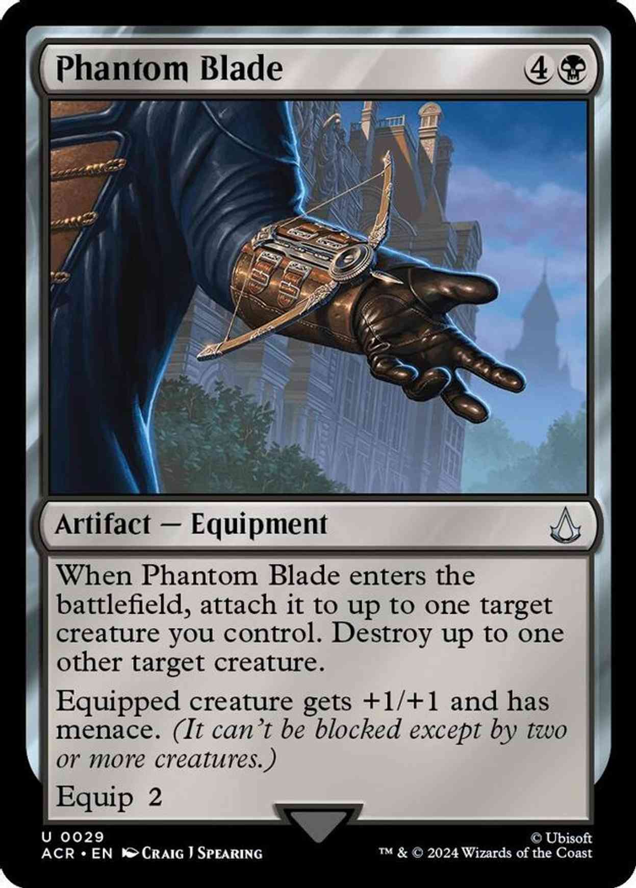 Phantom Blade magic card front