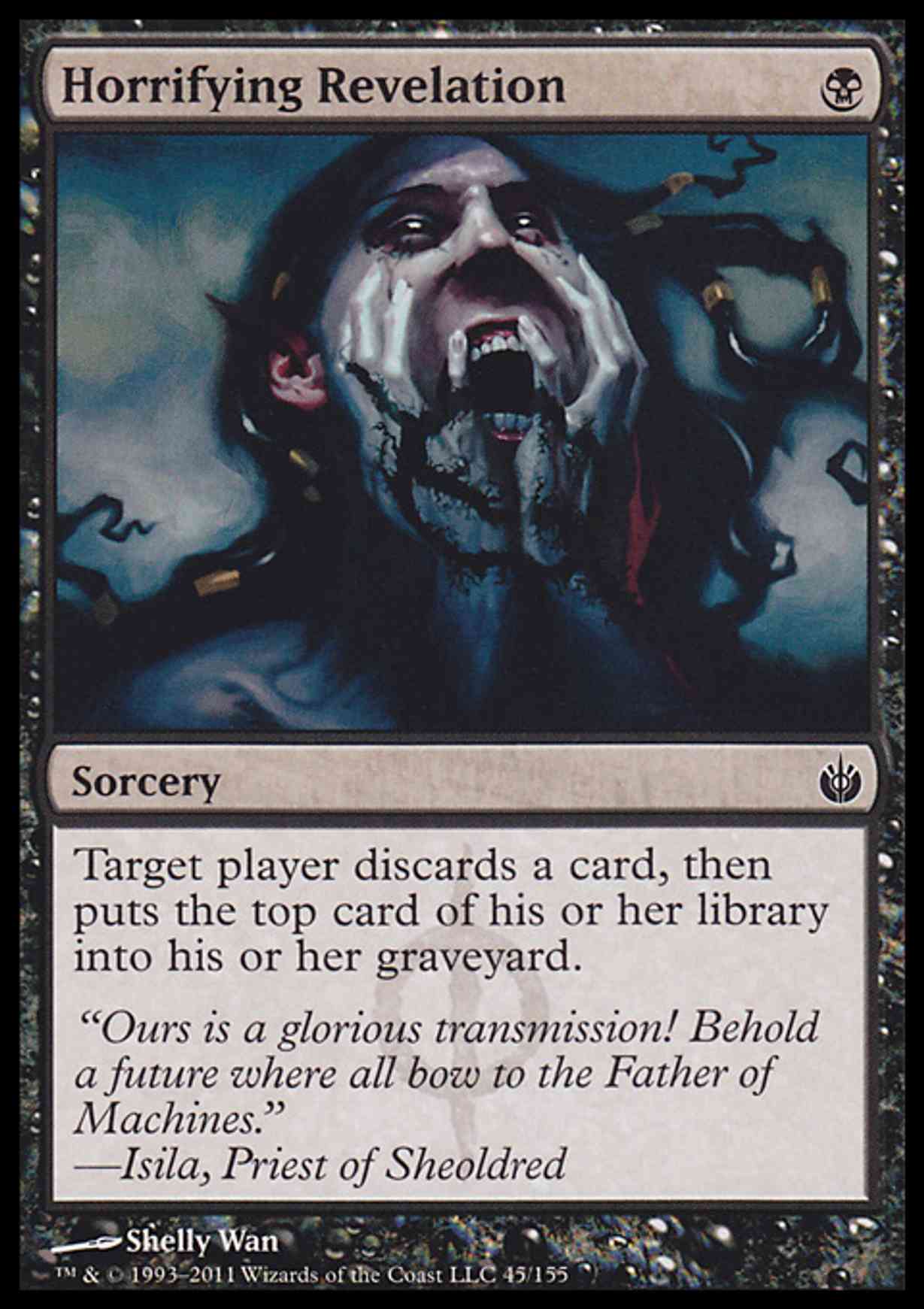 Horrifying Revelation magic card front