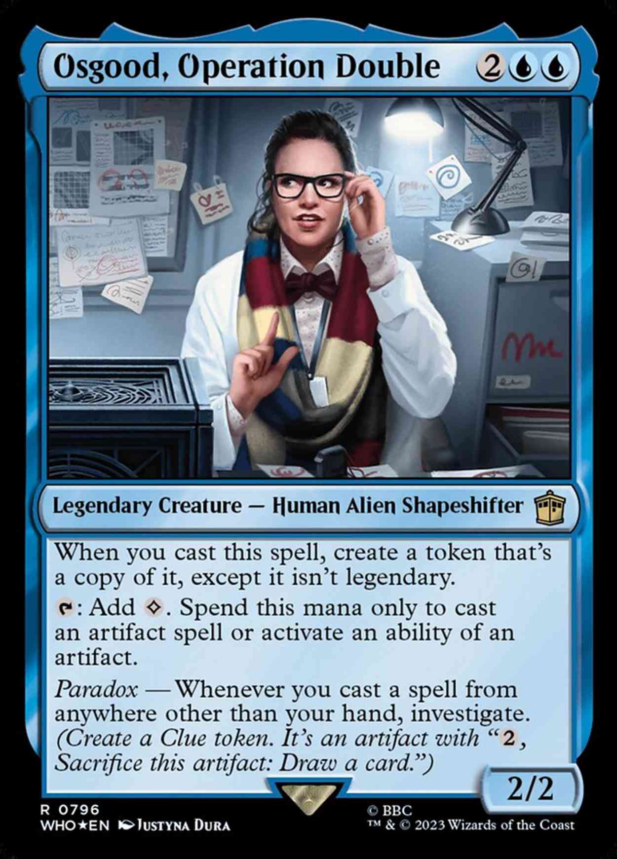 Osgood, Operation Double (Surge Foil) magic card front