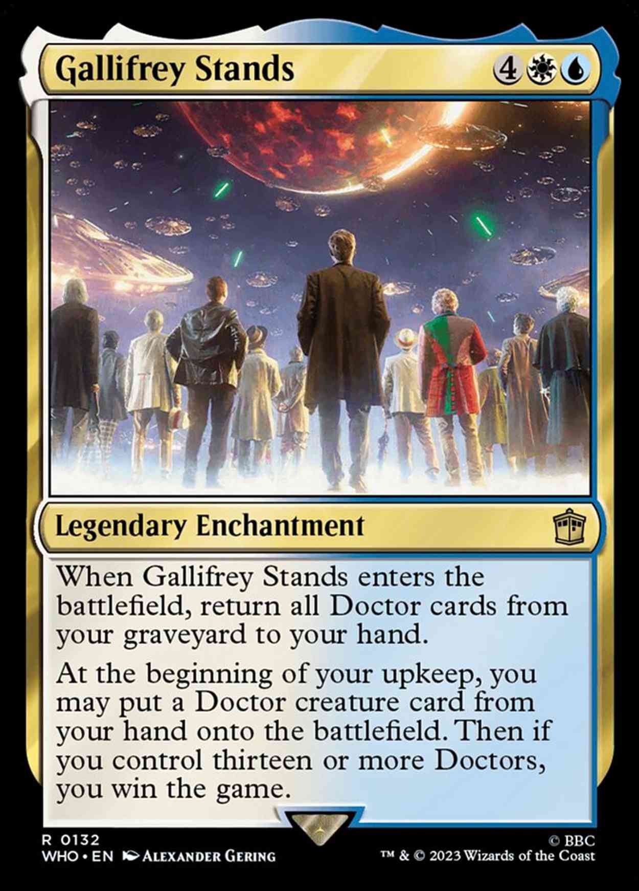 Gallifrey Stands magic card front