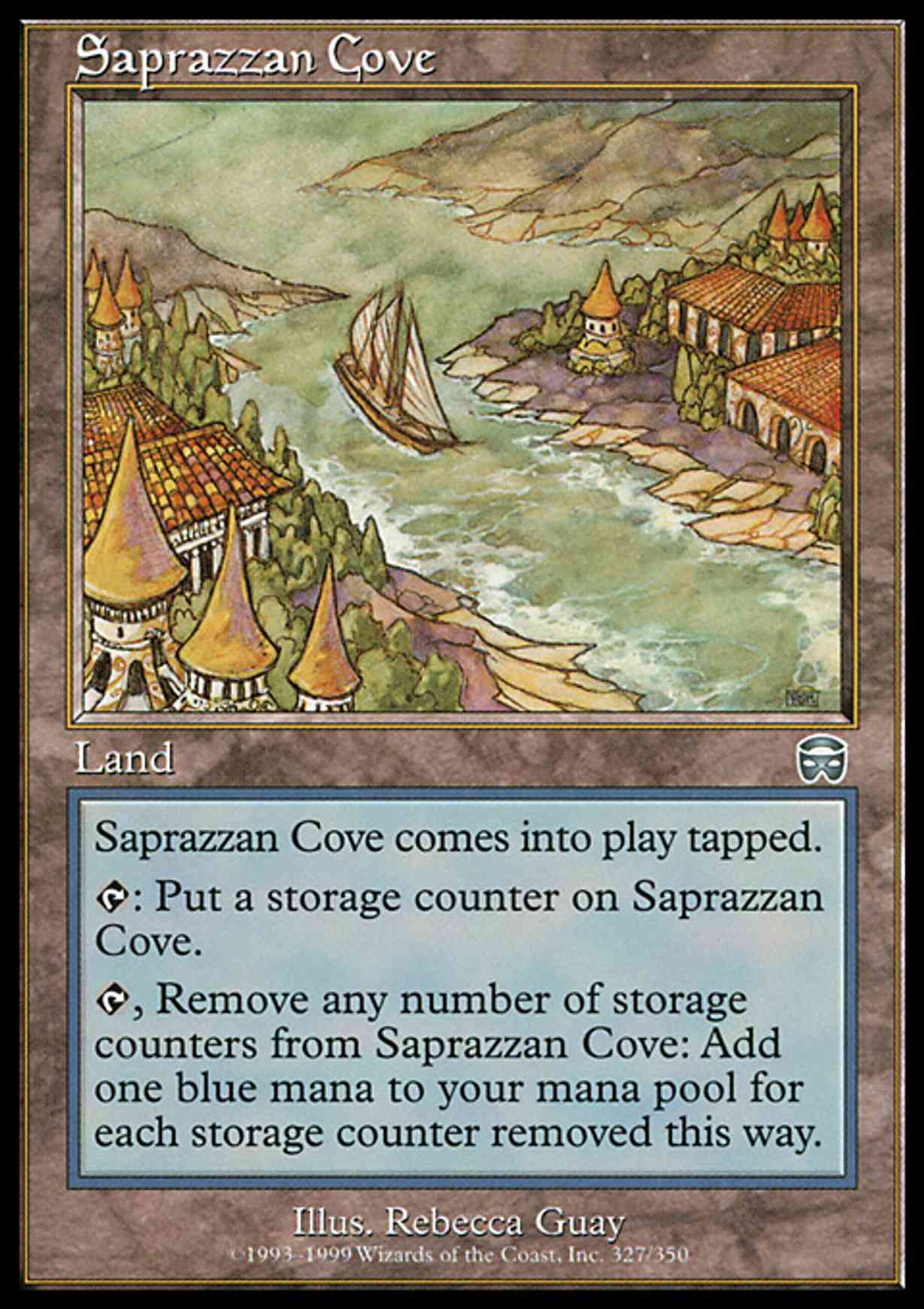 Saprazzan Cove magic card front