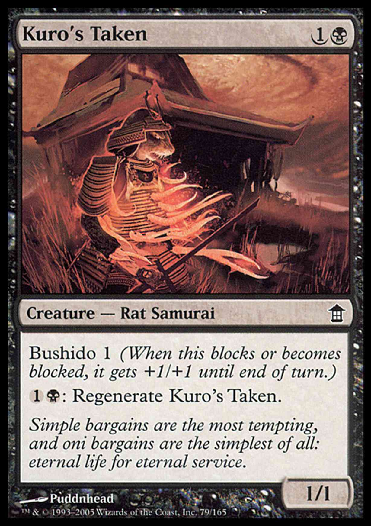 Kuro's Taken magic card front