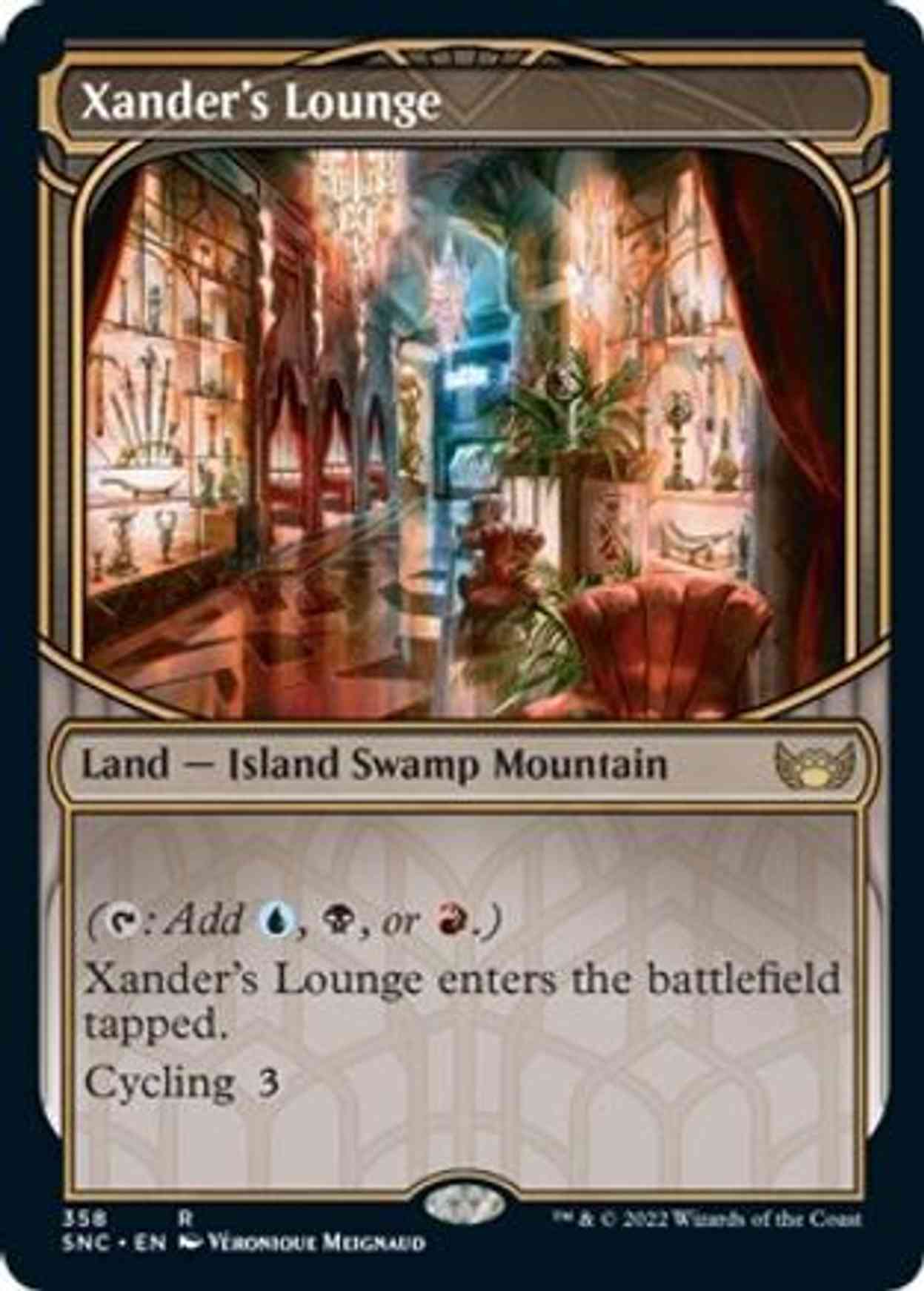 Xander's Lounge (Showcase) magic card front